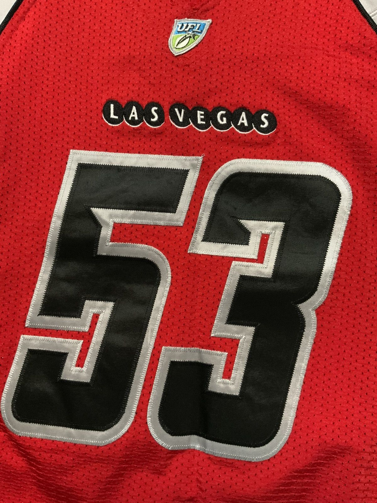 Other Las Vegas Locos Locomotives UFL Game Worn Football Jersey Size US L / EU 52-54 / 3 - 5 Thumbnail