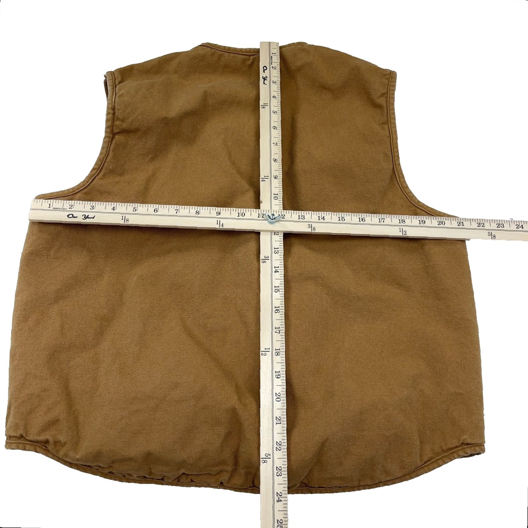 Vintage VINTAGE Zero Zone Vest Jacket Men L Brown Canvas Insulated Zip Pockets Quilted Utility Casual Workwear Fall Winter Spring Size US L / EU 52-54 / 3 - 7 Thumbnail
