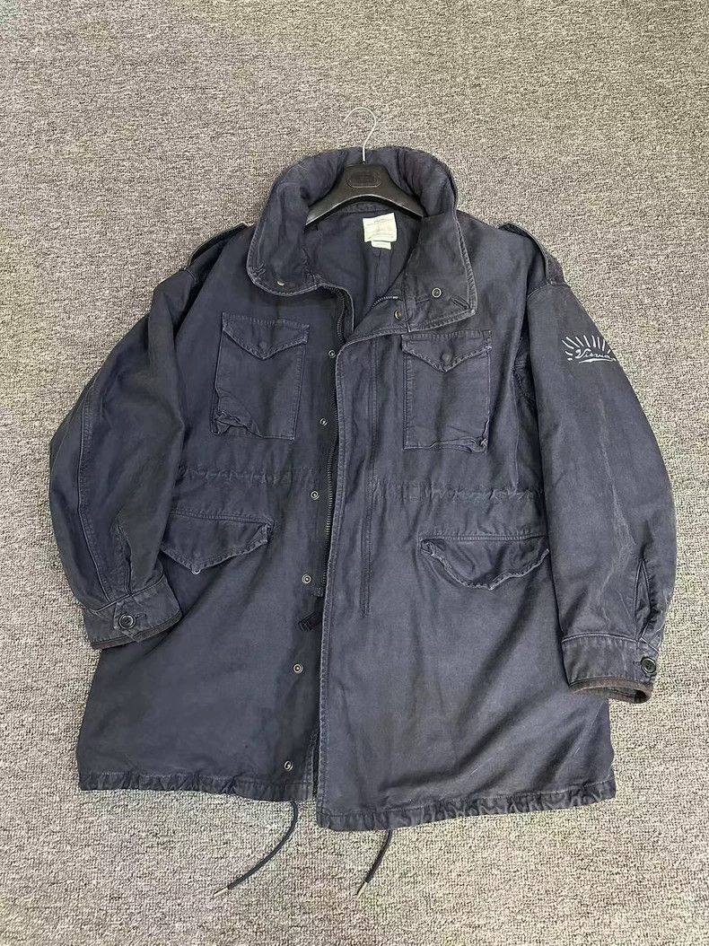Visvim Visvim Bickle Vintage Military Jacket Navy Blue Size US M / EU 48-50 / 2 - 1 Thumbnail