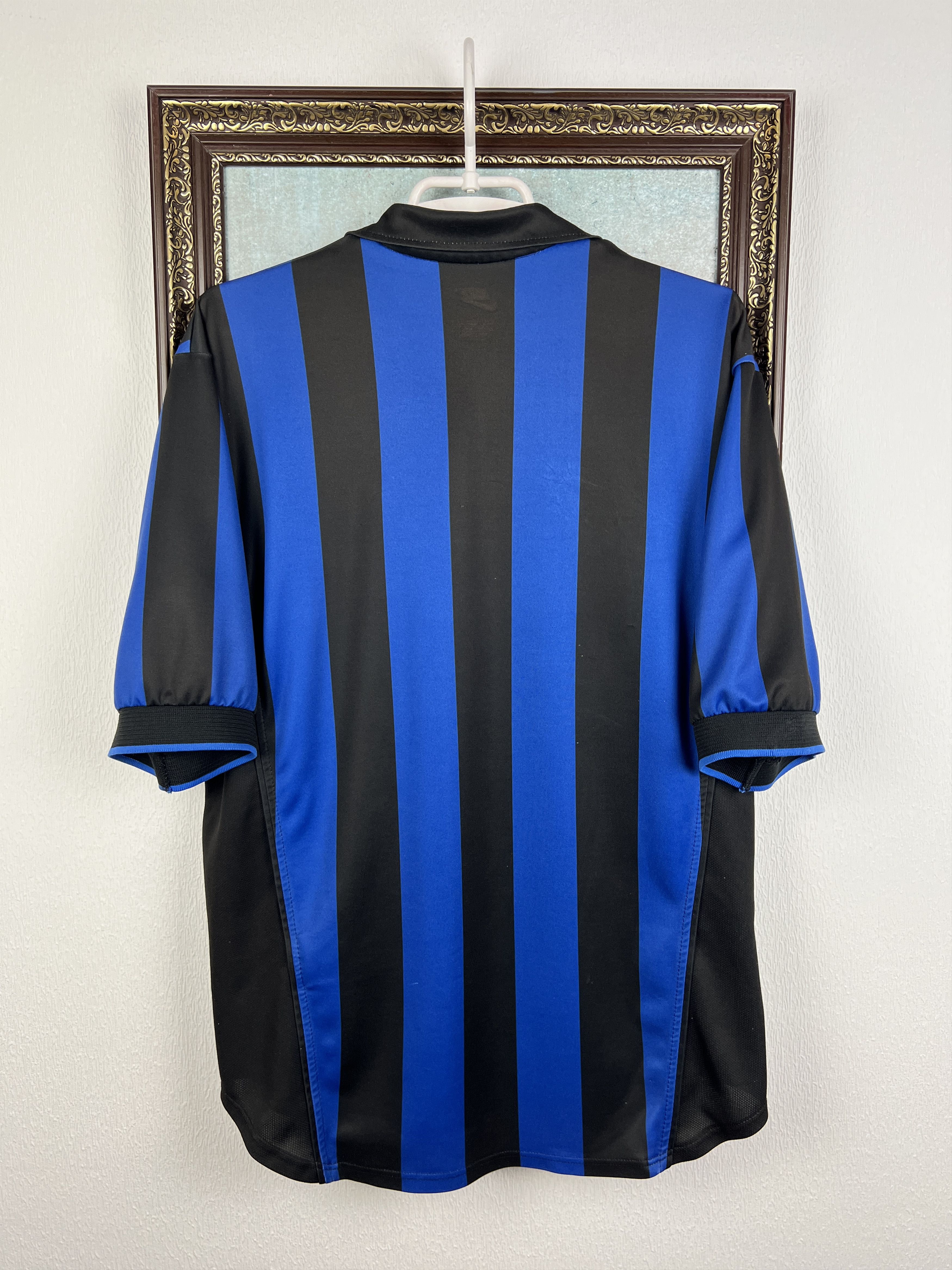 Nike Inter Milan football shirt 1998 Soccer Maglia Jersey Trikot Size US M / EU 48-50 / 2 - 9 Thumbnail