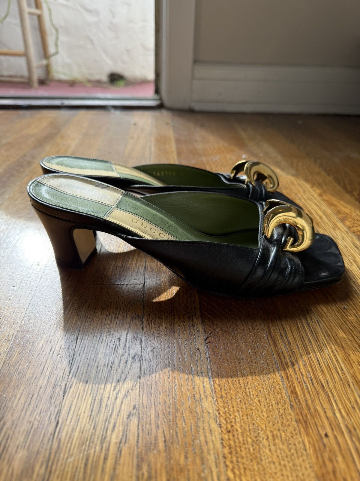 Gucci Gucci Half Moon Mules size 37 Size US 7 / IT 37 - 8 Thumbnail