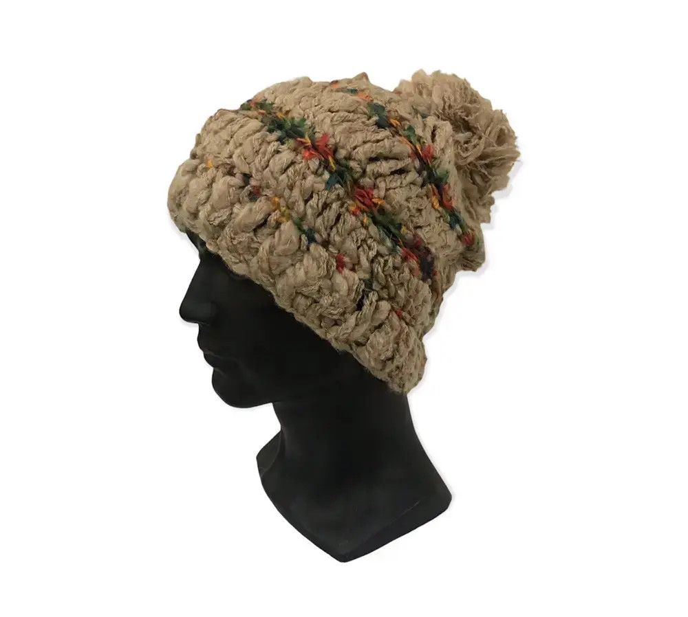 Japanese Brand Titicaca Knit Beanie Hat Size ONE SIZE - 1 Thumbnail