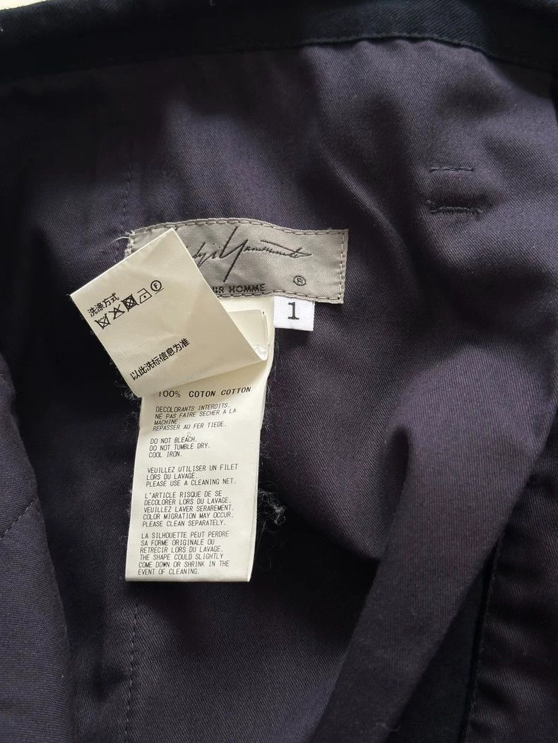 Yohji Yamamoto Yohji Yamamoto Yohji Yamamoto Dark Blue Work Pants-2507 Size US 44 / EU 60 - 4 Thumbnail