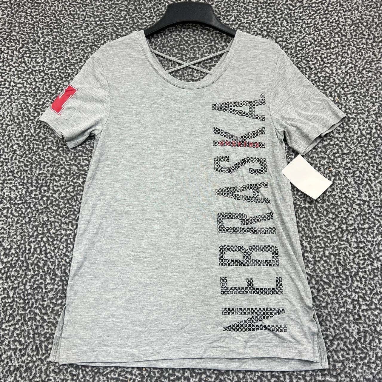NCAA Nebraska Huskers Shirt Women NCAA Short Sleeve Round Neck S Size S / US 4 / IT 40 - 1 Thumbnail