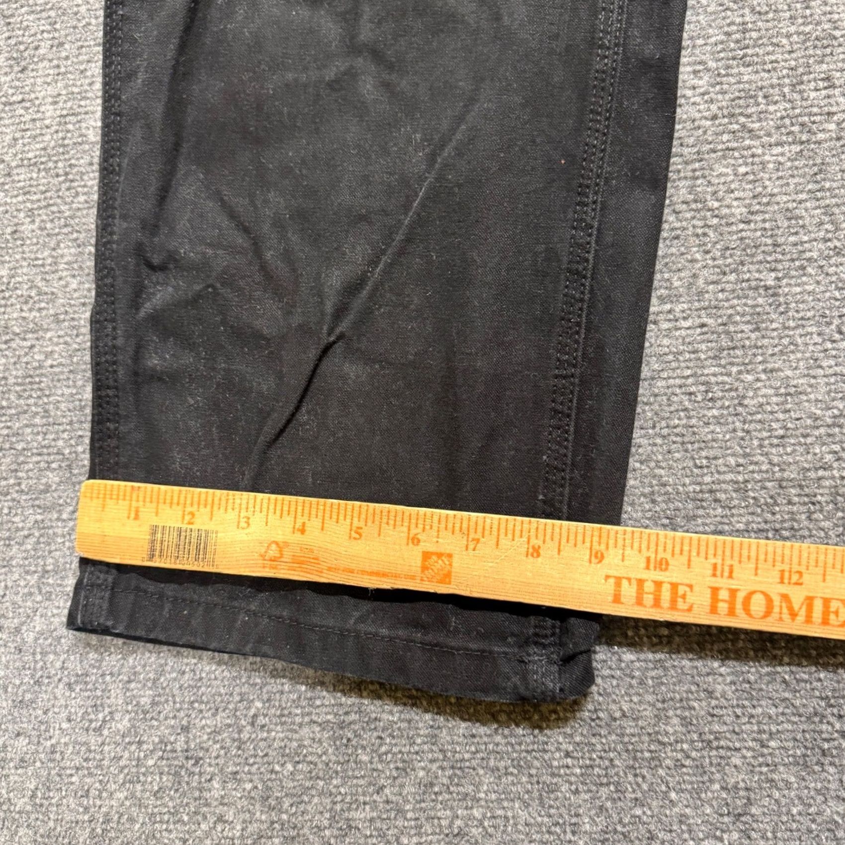 Vintage Brahma Pants Men's Carpenter 38x32 Black Cotton Workwear Wide Leg Mens 38 Regular Size US 38 / EU 54 - 6 Thumbnail