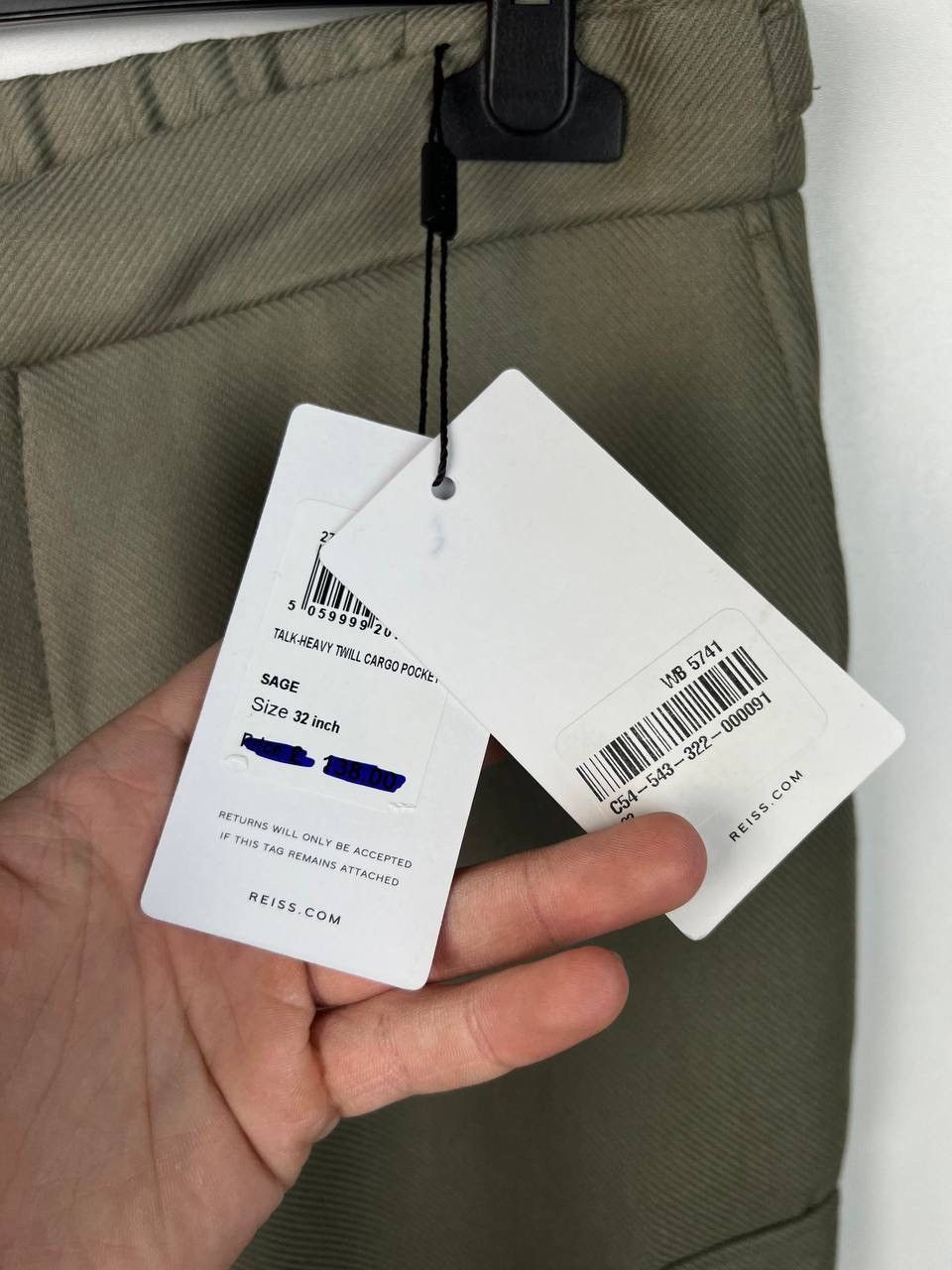 Reiss Reiss luxury cargo pants size 32 Size US 32 / EU 48 - 3 Thumbnail
