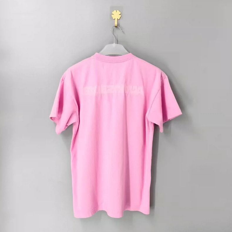 Balenciaga Balenciaga Pink Logo Short Sleeve TShirt-2506 Size US S / EU 44-46 / 1 - 2 Thumbnail