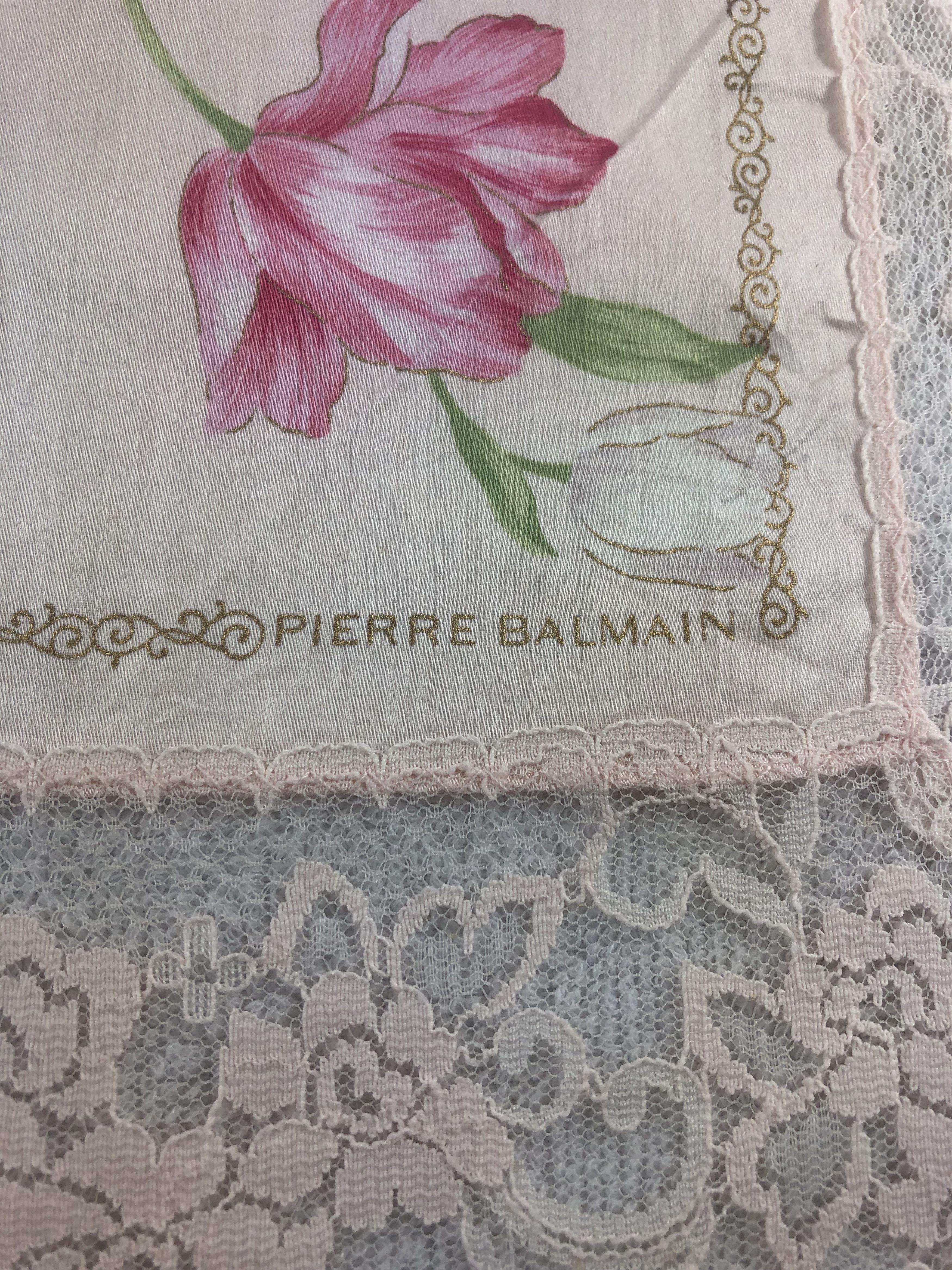 Pierre Balmain × Vintage Pierre Balmain Handkerchief / Bandana / Neckerchief Size ONE SIZE - 3 Thumbnail