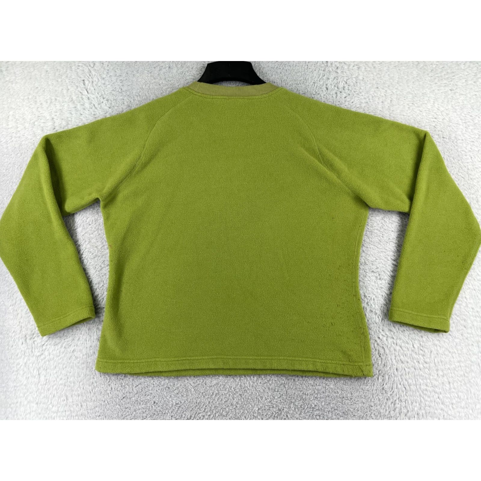 The North Face The North Face Sweater Womens Extra Large Green Crop 100% Polyester Fleece Size XL / US 12-14 / IT 48-50 - 2 Thumbnail