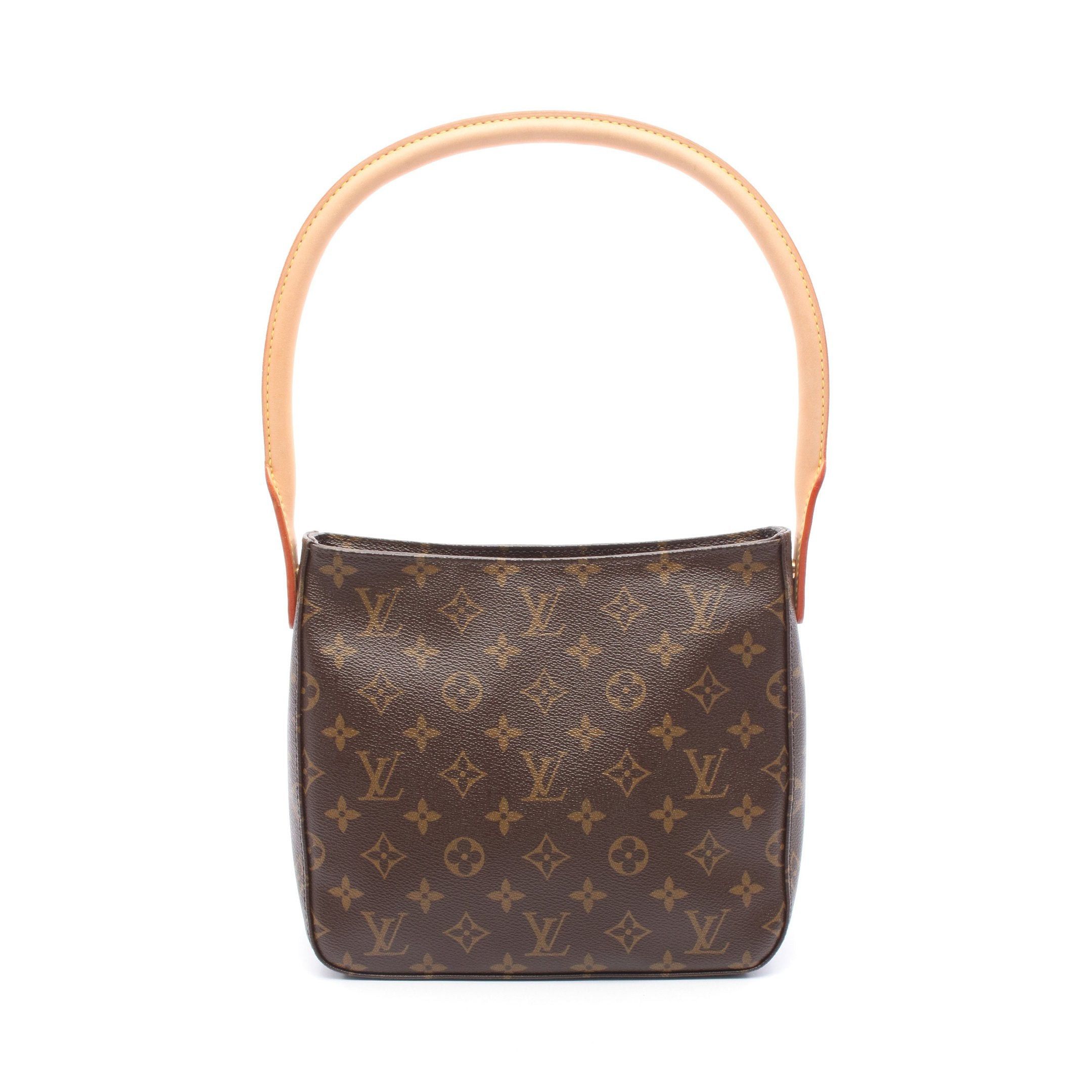 Louis Vuitton Louis Vuitton Looping Mm Monogram Shoulder Bag Leather Brown Size ONE SIZE - 1 Thumbnail
