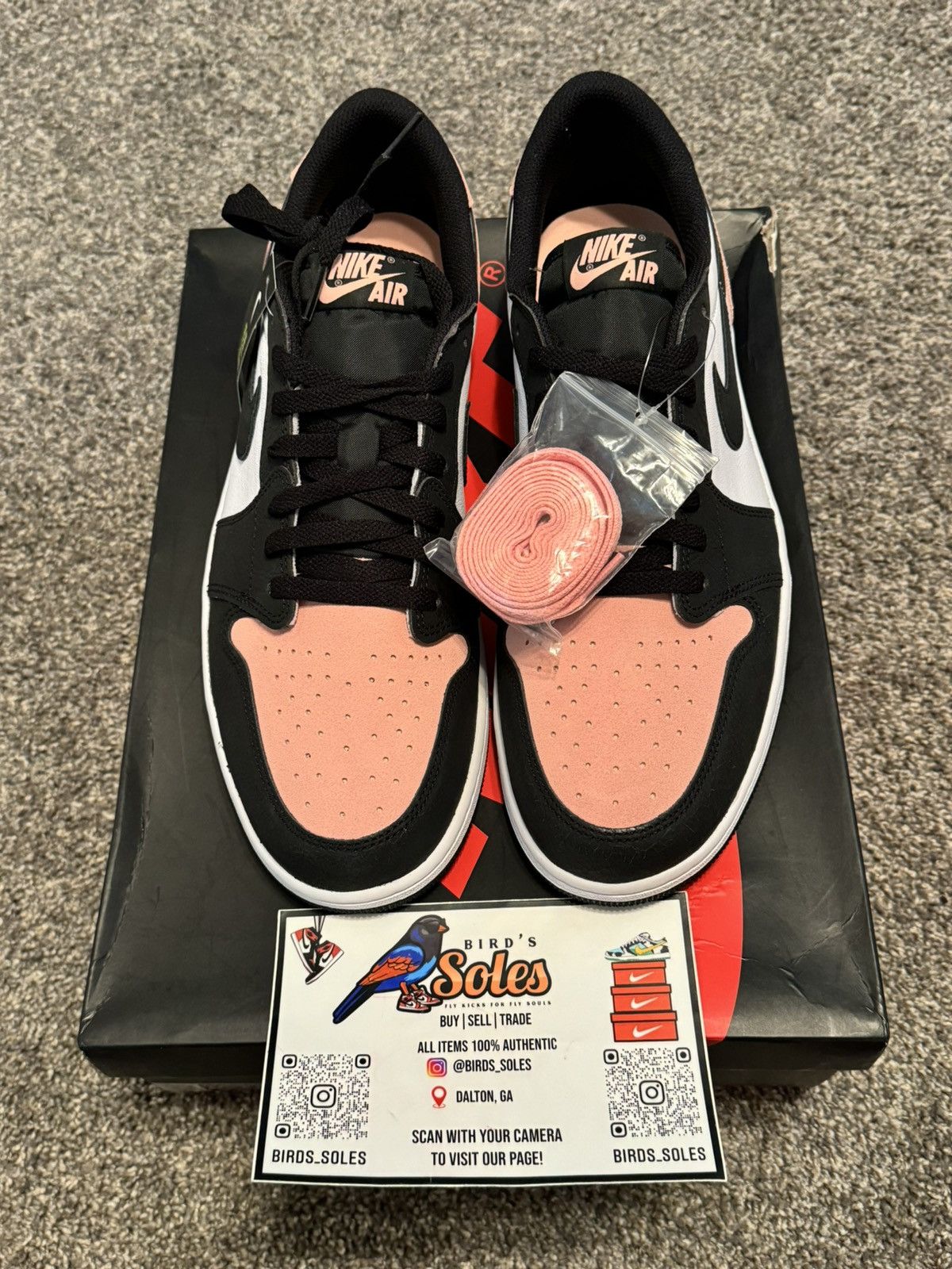 Jordan Brand Jordan 1 low coral size 14 Size US 14 / EU 47 - 2 Thumbnail