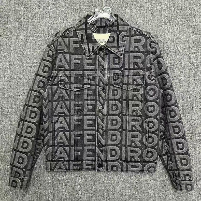 Fendi Fendi Roma Capsule Denim Jacket - dmc Size US L / EU 52-54 / 3 - 1 Thumbnail