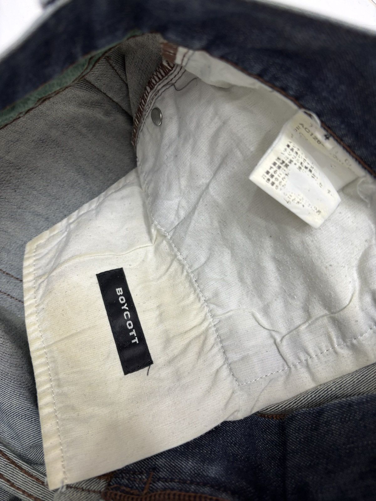 If Six Was Nine Vintage Japanese Brand Boycott Rusty Distress Denim Jeans Size US 34 / EU 50 - 10 Thumbnail