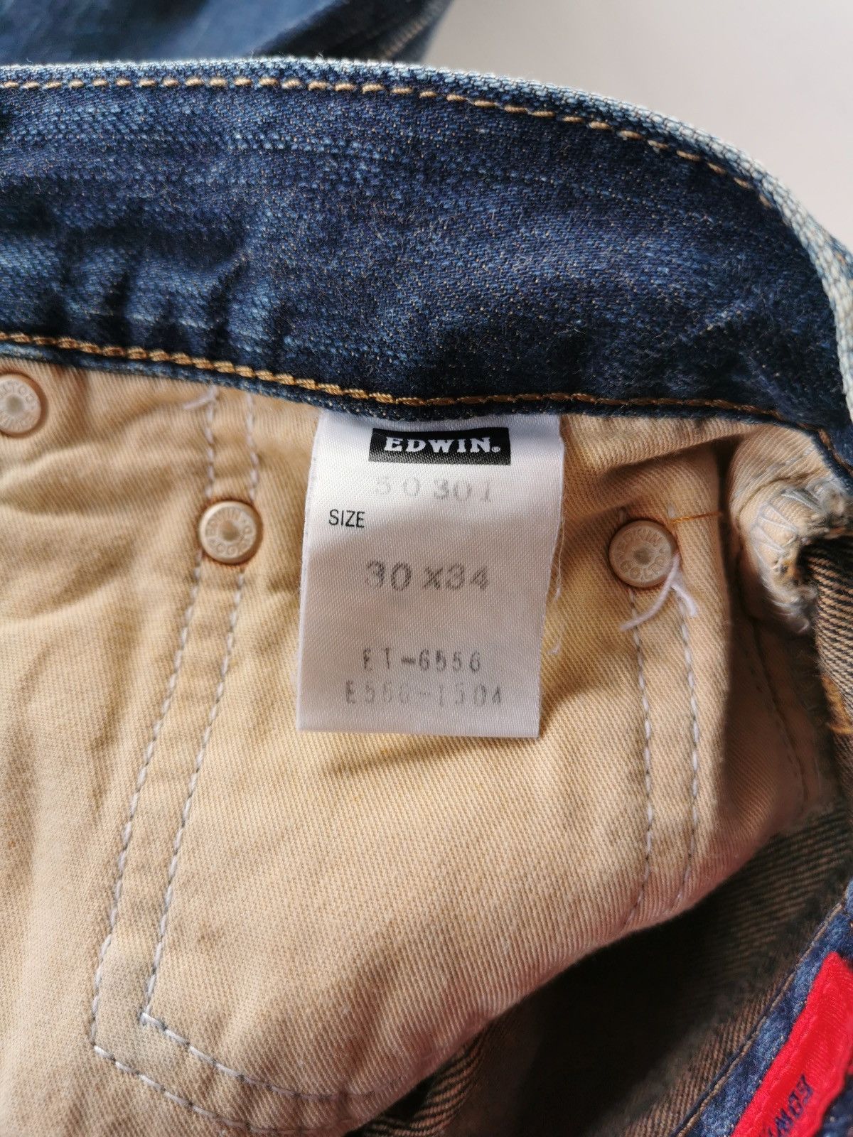 Edwin Bootcut Edwin 503 Rebel Denim Jeans Size US 30 / EU 46 - 9 Thumbnail