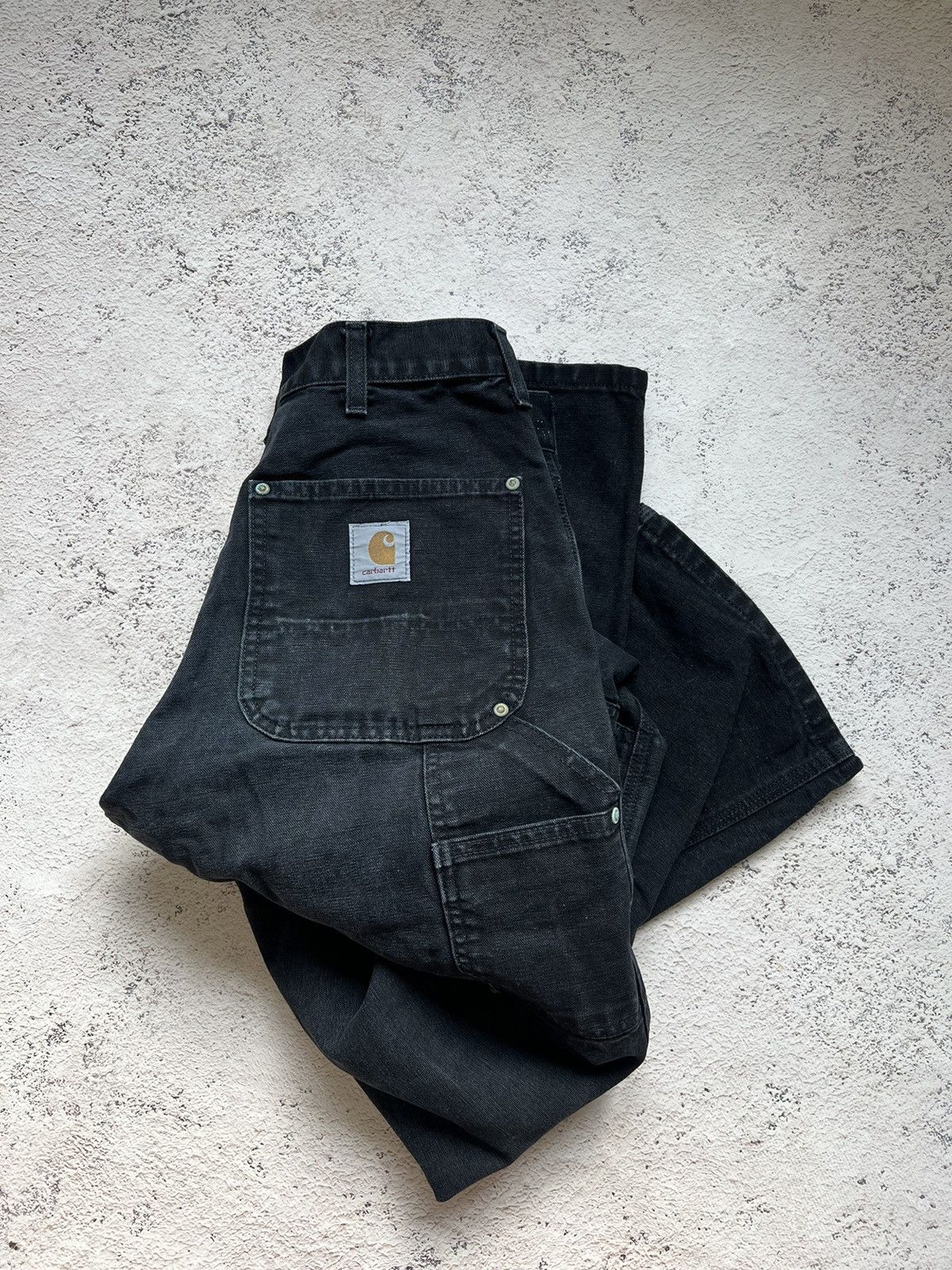 Carhartt × Vintage Vintage Distressed Carhartt Carpenter Pants Size US 32 / EU 48 - 1 Thumbnail