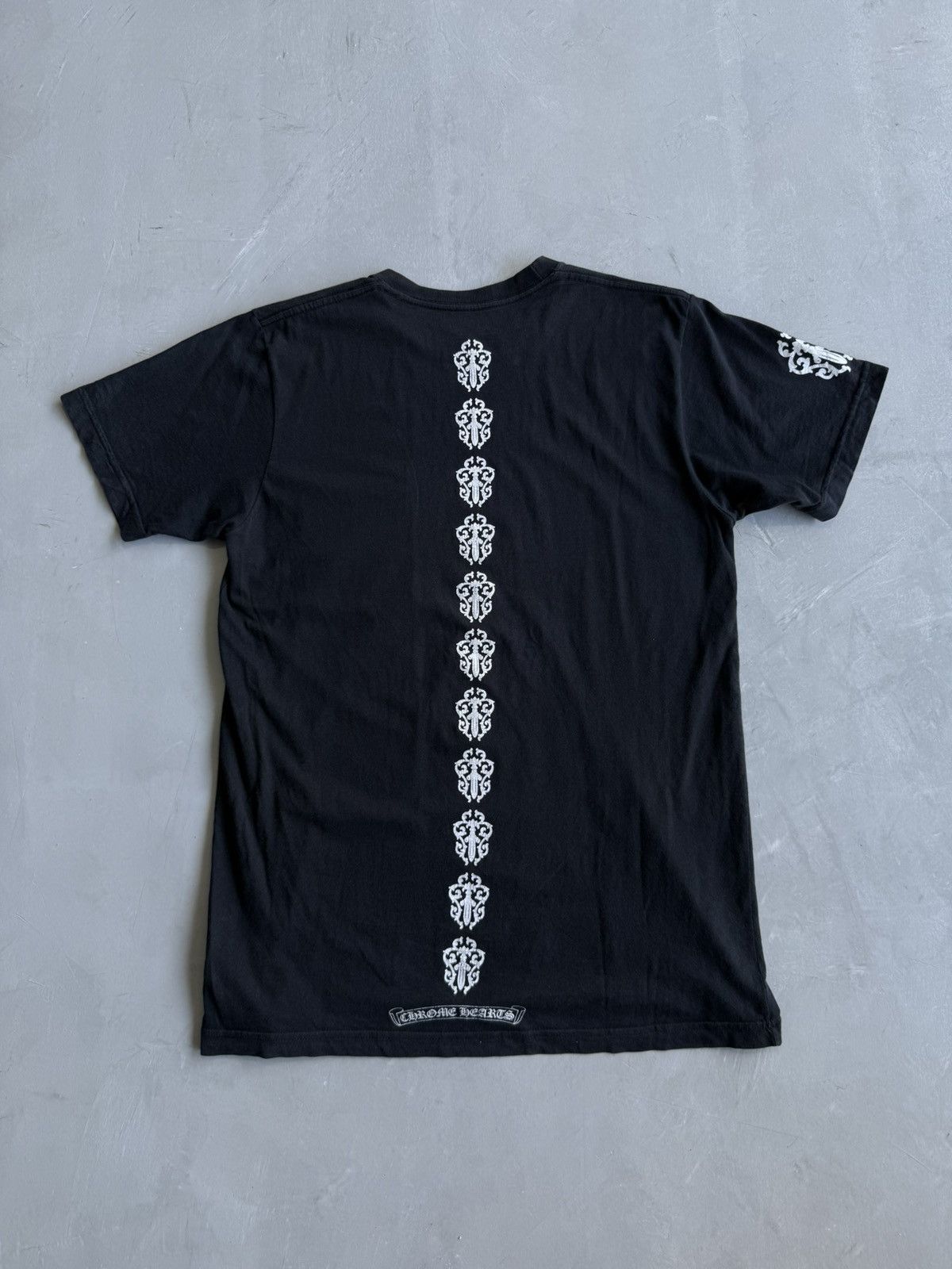 トップス 90s Chrome Hearts tee Chrome Hearts 90s Vintage Chrome Hearts Tee Single Stitch