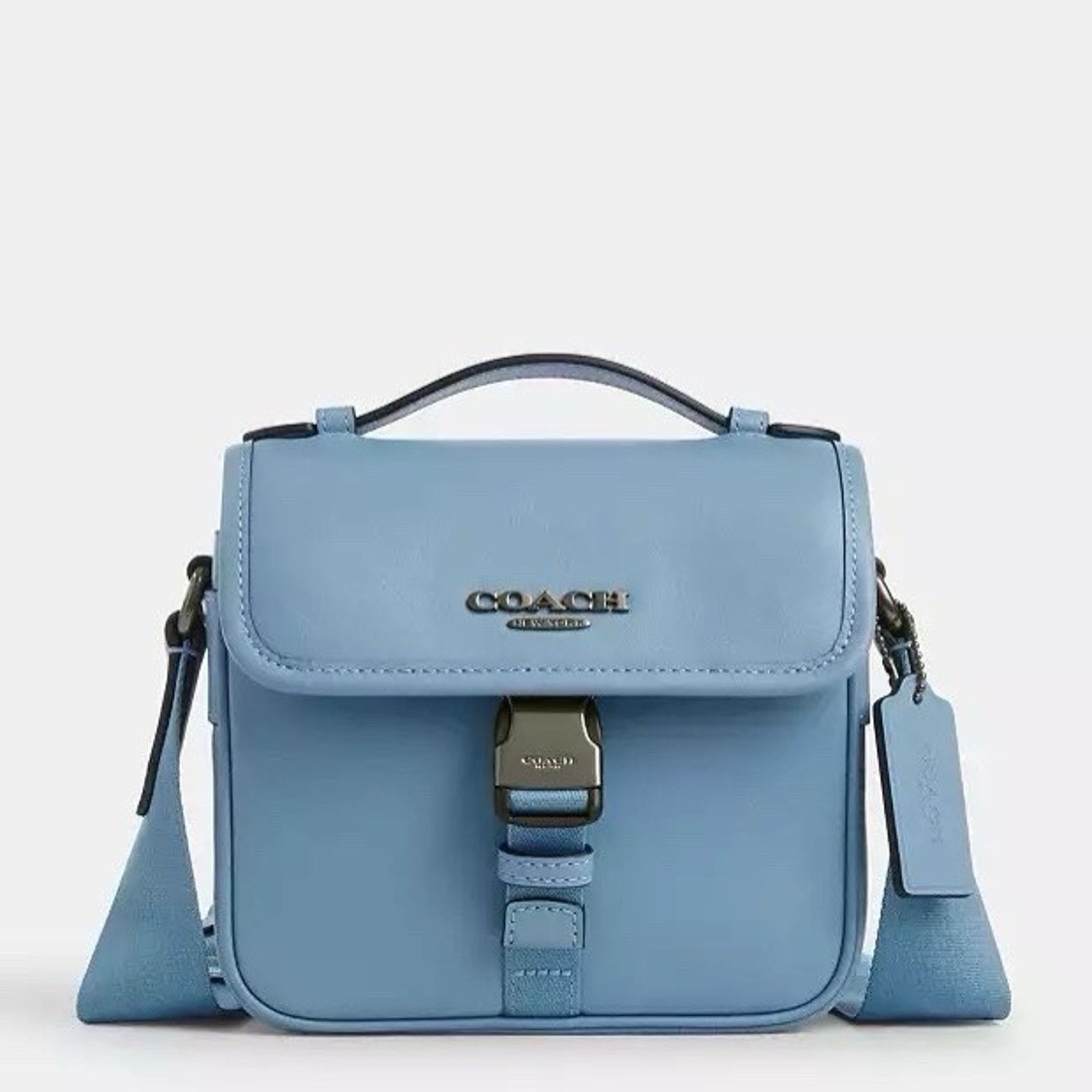 Coach NWT COACH Racer Crossbody Bag CBH56 Pool Leather Size ONE SIZE - 5 Thumbnail