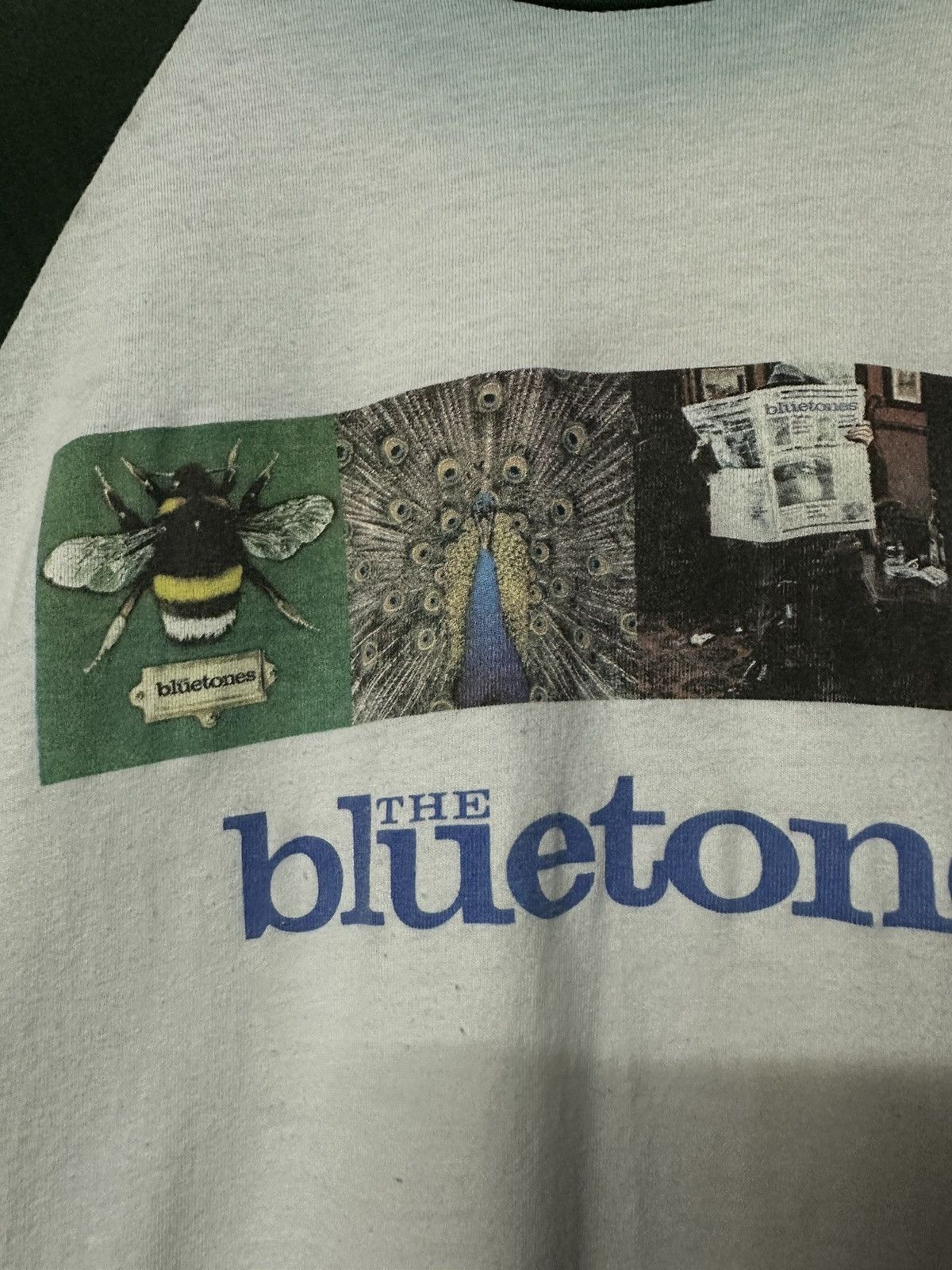 Band Tees Vintage 90s The Bluetones Promo Sun Faded Tee Size US M / EU 48-50 / 2 - 11 Thumbnail