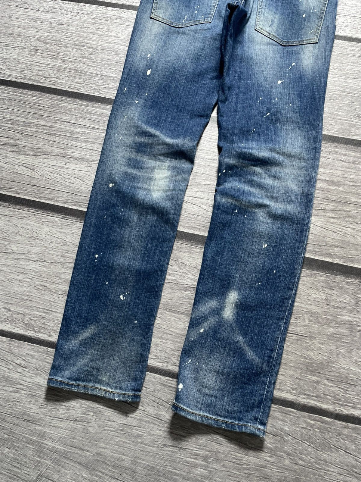 Dsquared2 Dsquared2 Distressed Slim Jeans Size US 32 / EU 48 - 7 Thumbnail