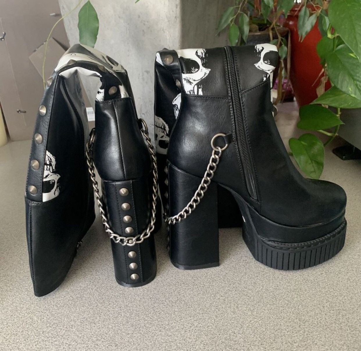 Platform boots size 5 on sale