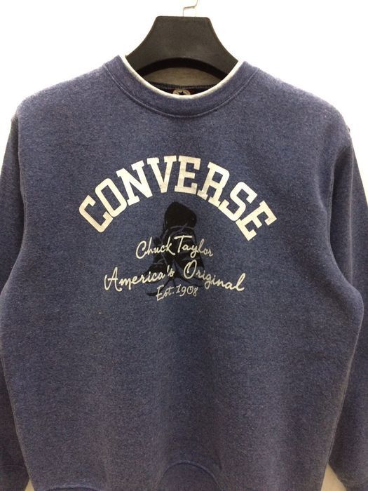 Converse Converse Spell Out Sweatshirt Size US L / EU 52-54 / 3 - 2 Thumbnail