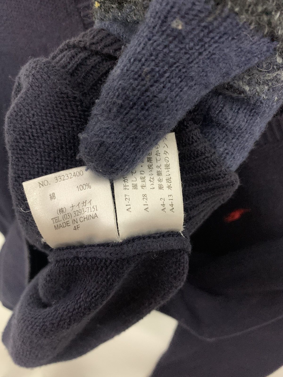 Polo Ralph Lauren Vintage 90's Polo Ralph Lauren V-Neck Small logo Knitwear Size M / US 6-8 / IT 42-44 - 8 Thumbnail