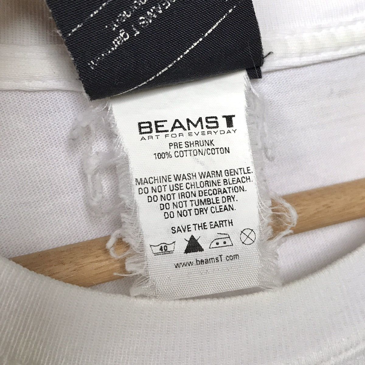 Beams Japan × Beams Plus × Designer Beams T Japan The MASK Kate Moss Photo Tee Size US M / EU 48-50 / 2 - 8 Thumbnail