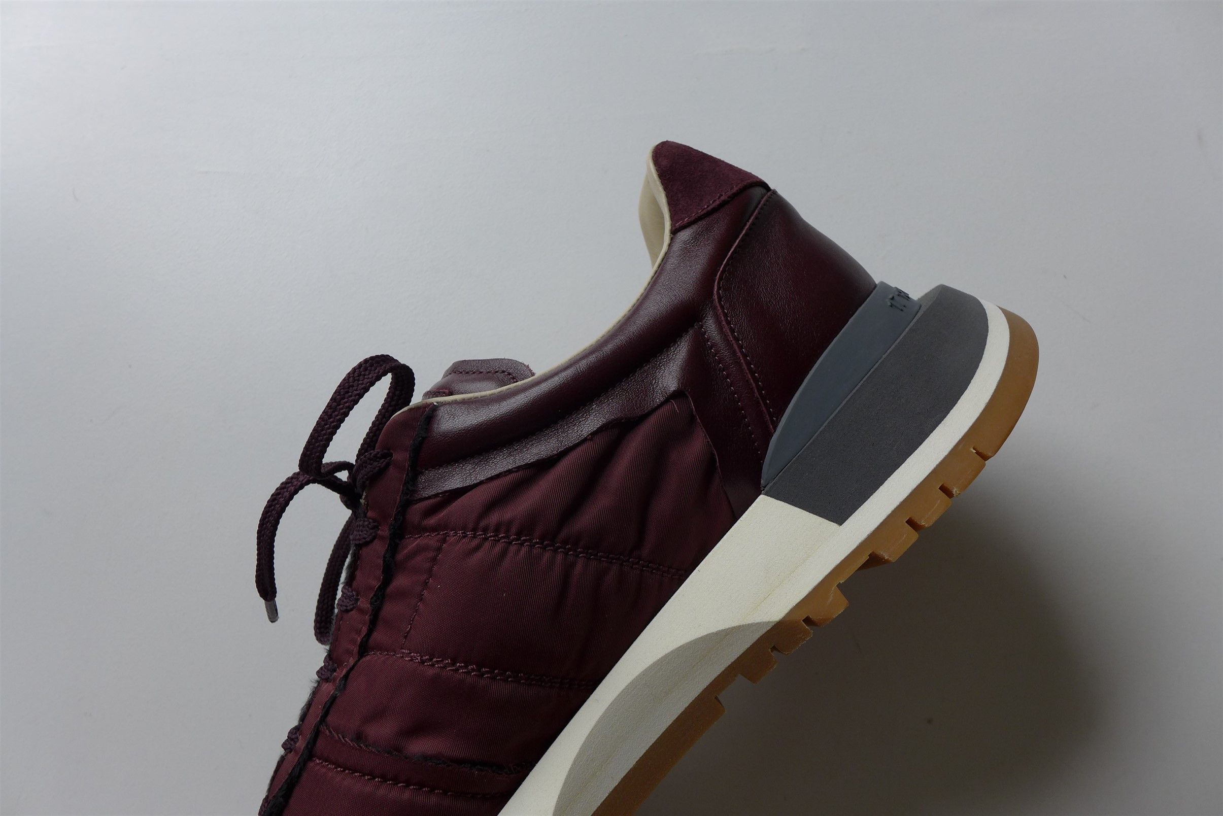 Maison Margiela Margiela Burgundy Runner Evolution Sneakers Size US 13 / EU 46 - 9 Thumbnail