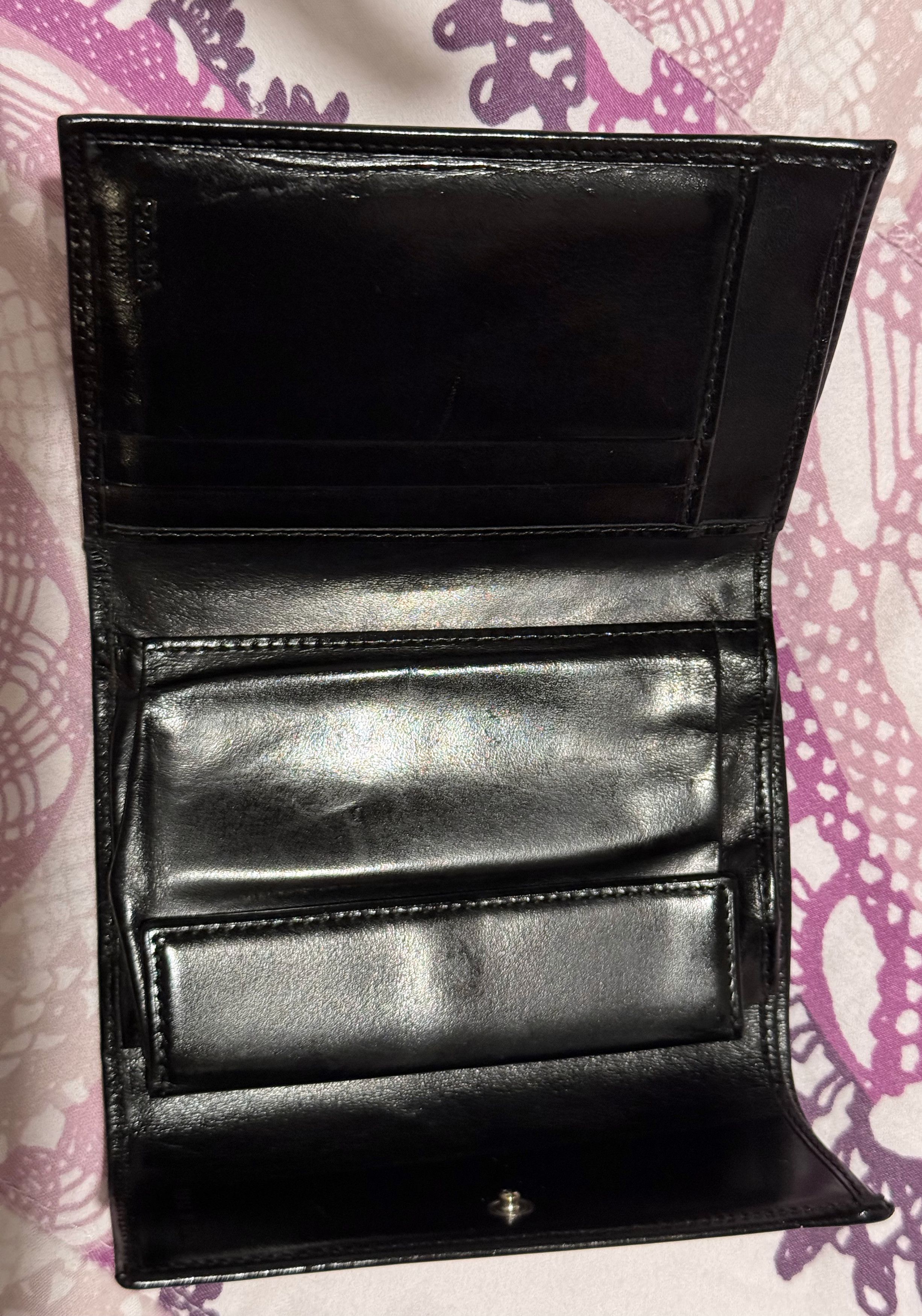 Prada Prada Small Leather Wallet Size ONE SIZE - 5 Thumbnail