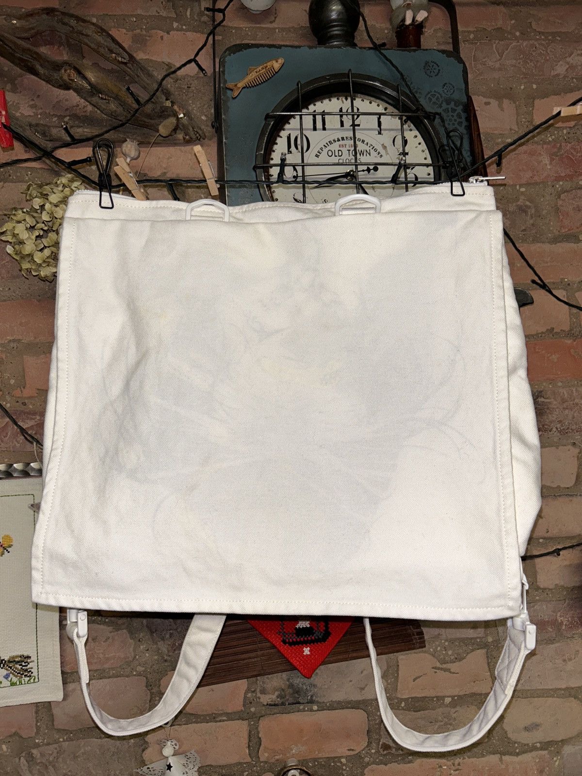 Yohji Yamamoto Yohji Yamamoto Pour Homme 13SS Satanic Art Backpack Bag Size ONE SIZE - 3 Thumbnail