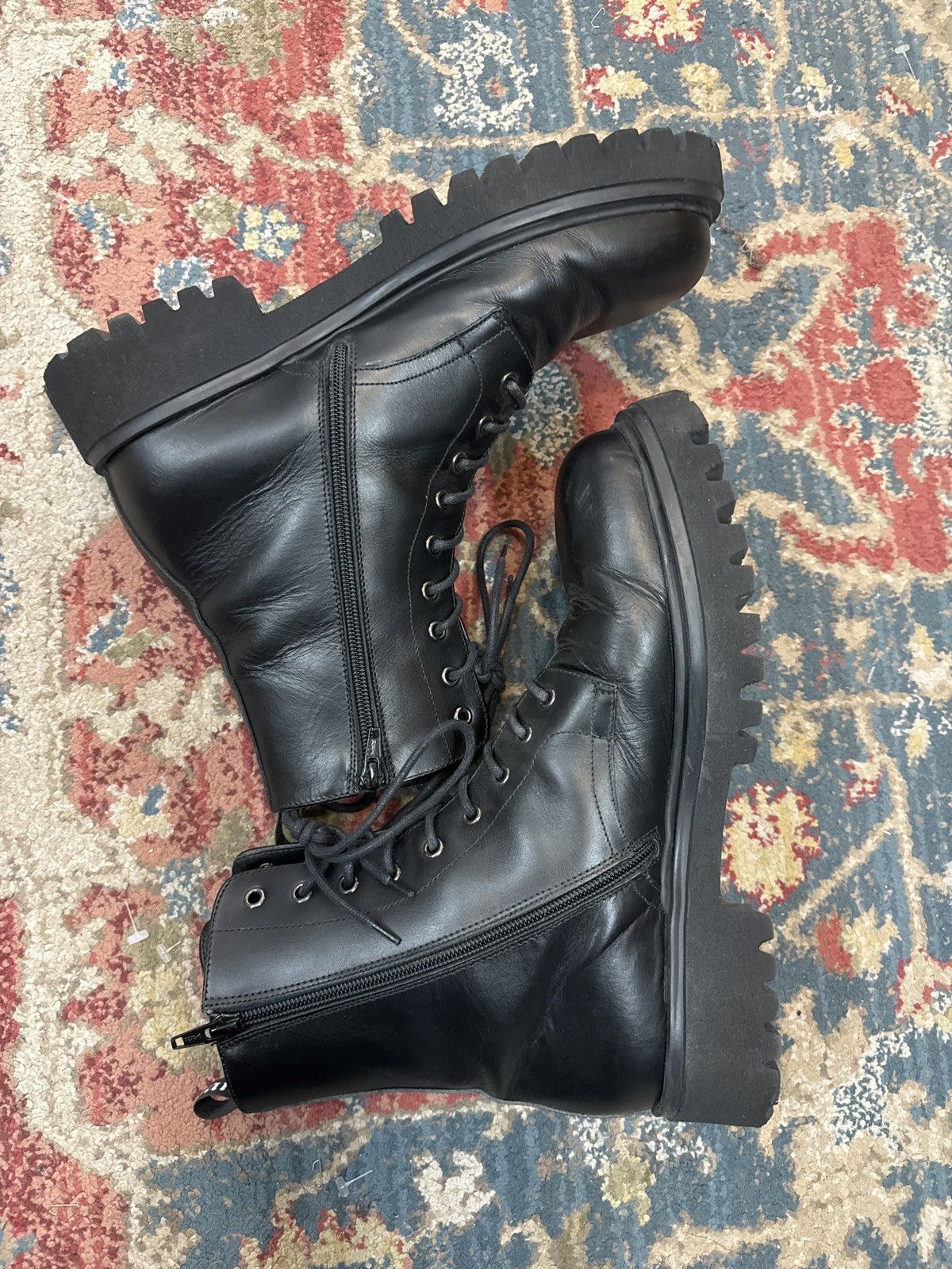 John Galliano Lace up boots Size US 11 / EU 44 - 4 Thumbnail