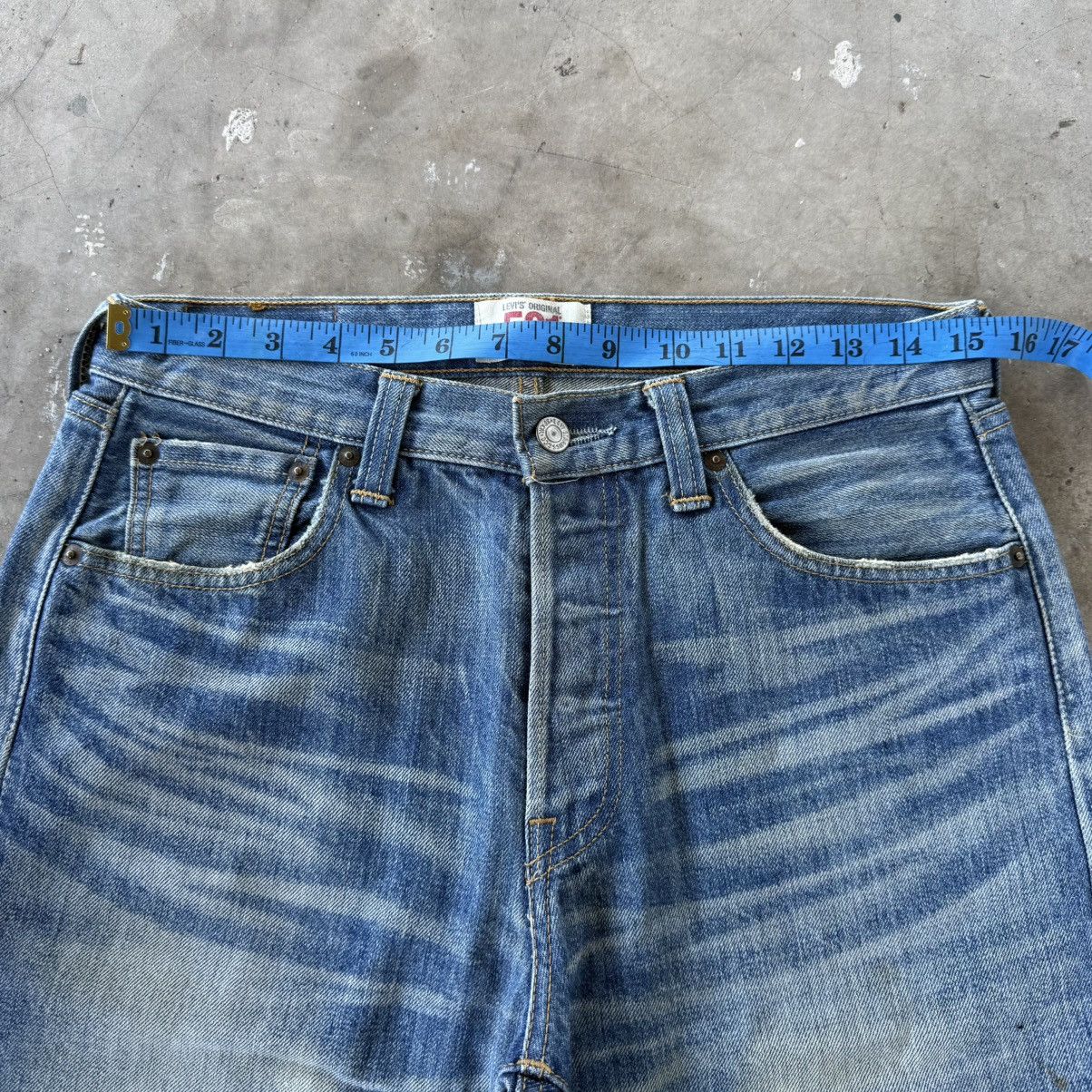 Levi's Vintage Clothing W30 Vintage Levi's 501 Faded Mud Wash Denim Jean Pants Size US 30 / EU 46 - 6 Thumbnail