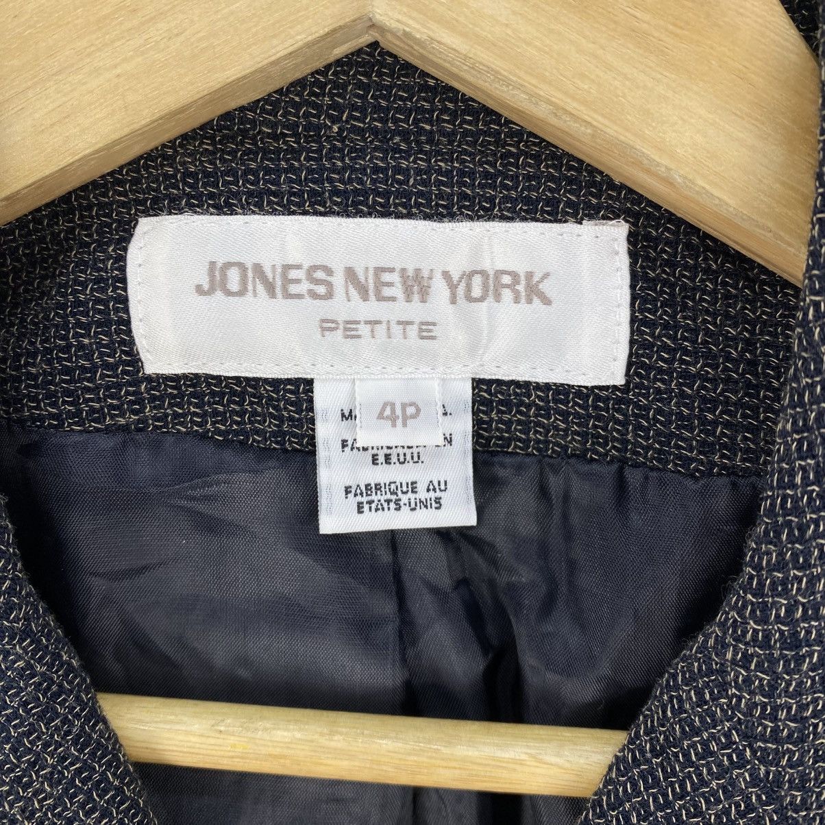 Vintage Jones New York Vintage Charcoal Formal Blazer-Boxy Fit Size XS / US 0-2 / IT 36-38 - 11 Thumbnail
