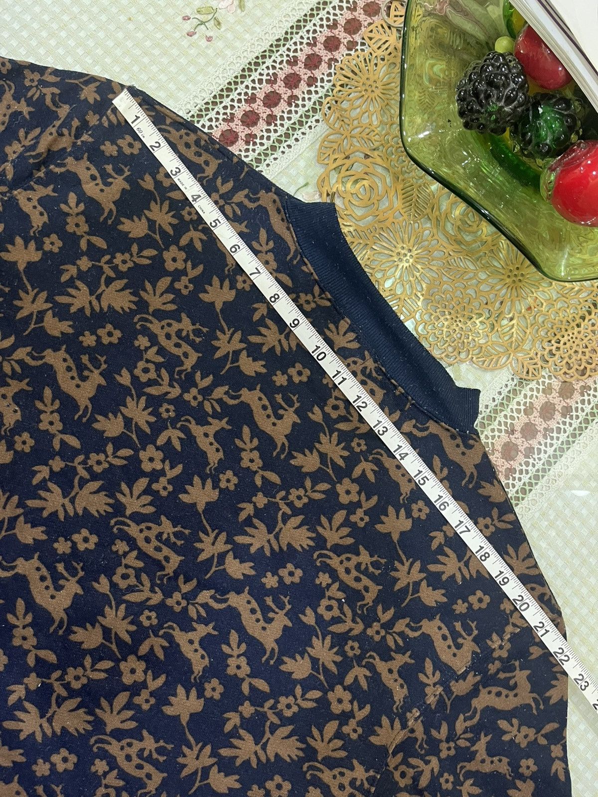 Junko Shimada junko shimada dark with a flecked, or floral print pattern Size L / US 10 / IT 46 - 15 Thumbnail