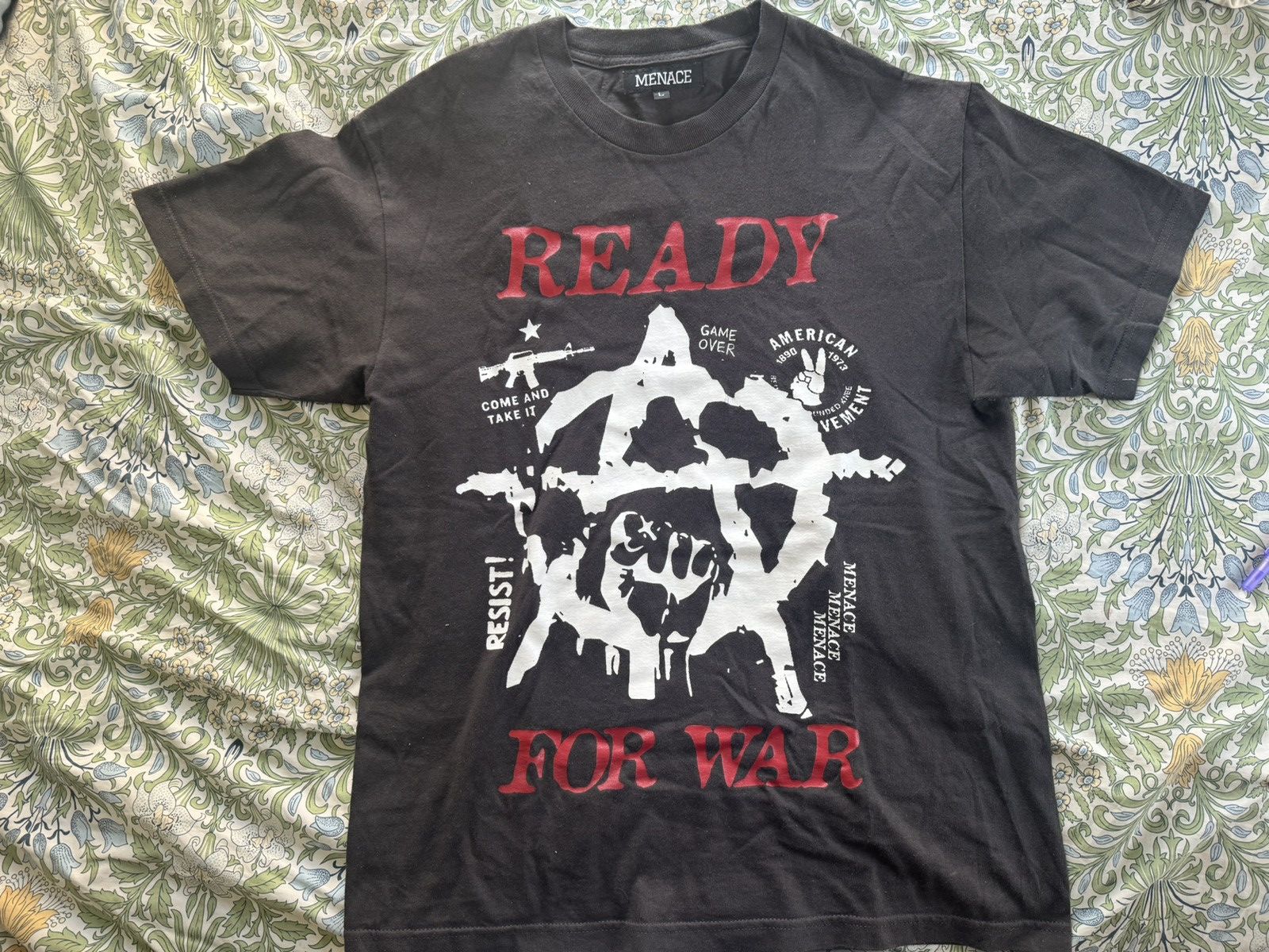 Menace Menace anarchy shirt Size US L / EU 52-54 / 3 - 2 Thumbnail