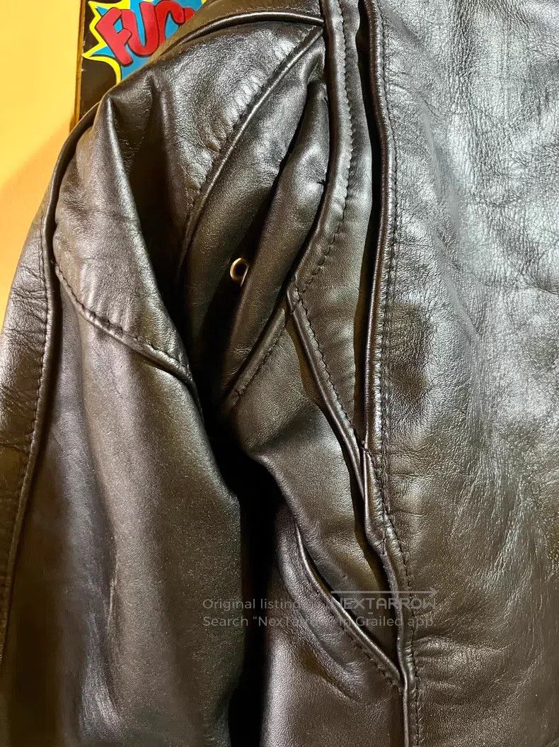 Schott Schott 618 Leather Jacket Size US XL / EU 56 / 4 - 6 Thumbnail