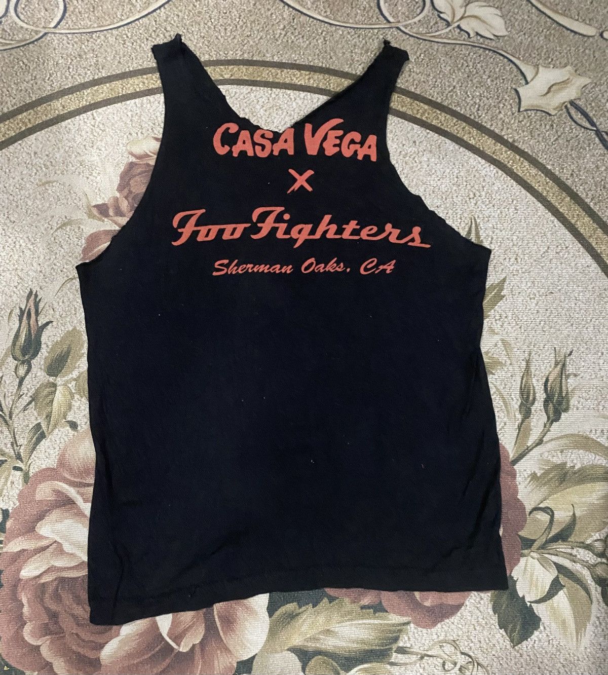 Band Tees Foo fighters x Casa Vega singlet Size US M / EU 48-50 / 2 - 3 Thumbnail