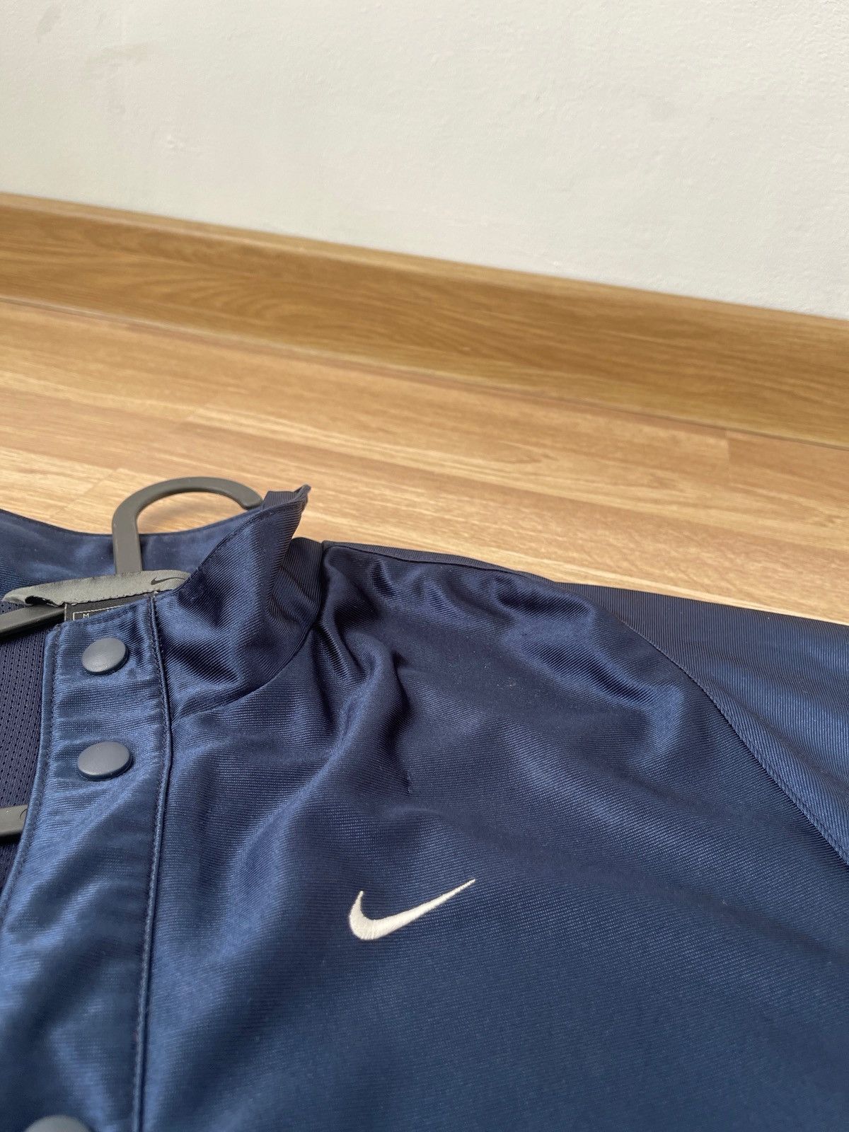 Nike Vintage Nike Shirt Mens Blue Warm Up Basketball Jersey M Size US M / EU 48-50 / 2 - 6 Thumbnail
