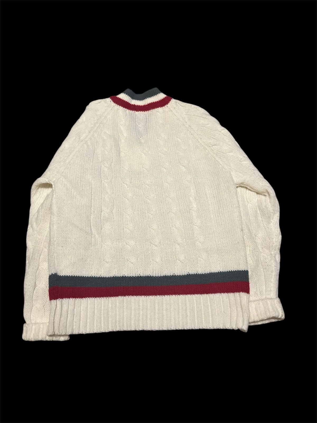 Lacoste vintage izod lacoste high quality knit sweater Size US XL / EU 56 / 4 - 3 Thumbnail