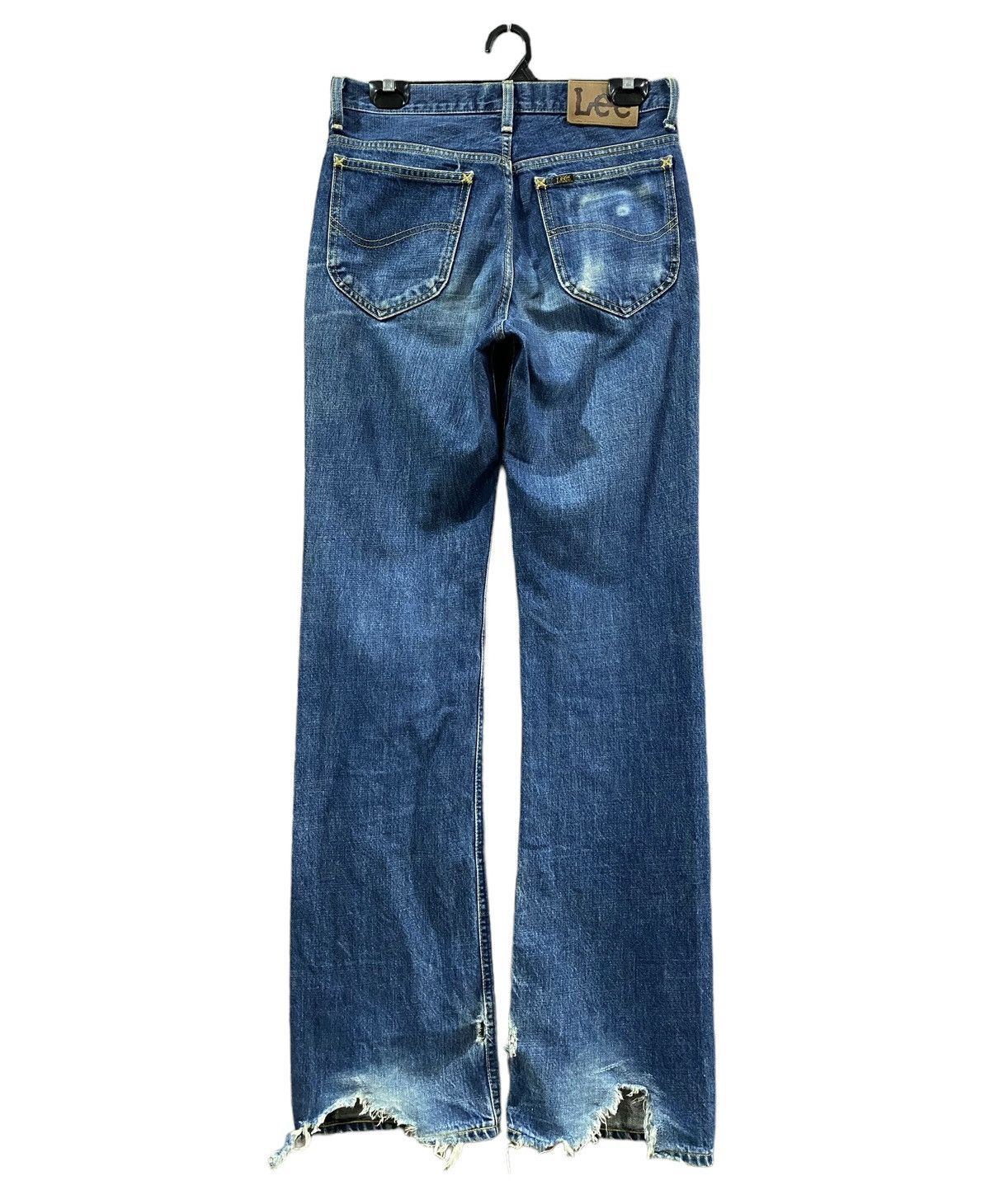 Lee Vintage Lee Boot Cut Flare Distressed Jeans W30” Size US 30 / EU 46 - 1 Thumbnail