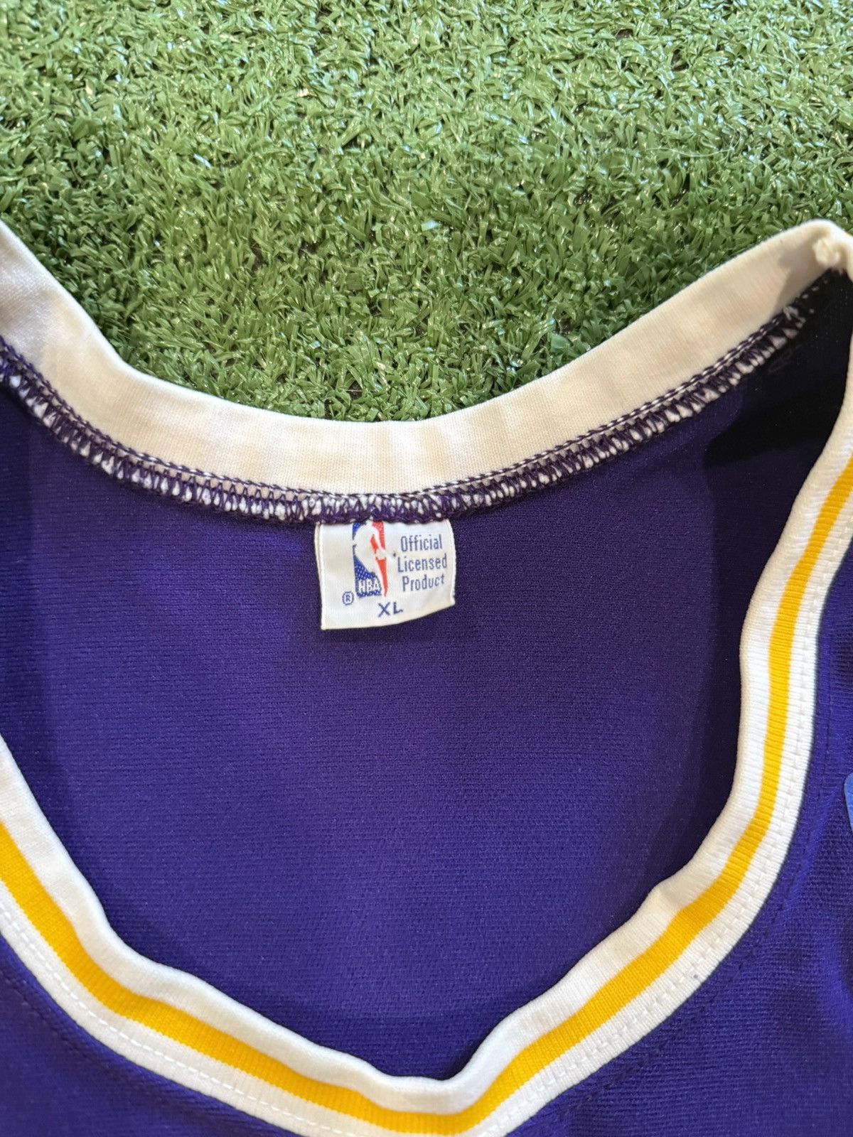 NBA Sand knit 80’s Magic Johnson Size US L / EU 52-54 / 3 - 3 Thumbnail