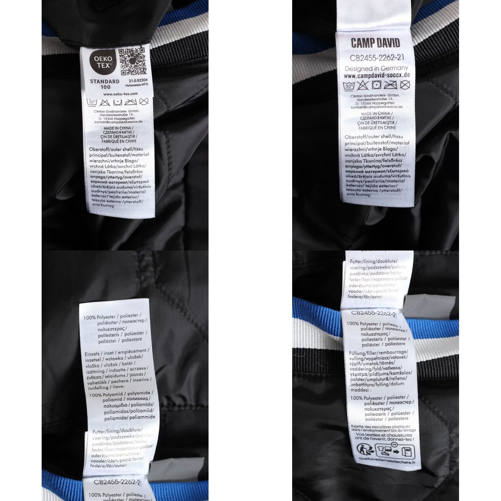 Vintage CAMP DAVID Insulated Jacket Men Size S MJ6072 - Camp David Jacket, Men, S, Black, Zip, All Seasons, Padded, Polyester, Casual, Travel, Hiking, Walking Size US S / EU 44-46 / 1 - 8 Thumbnail