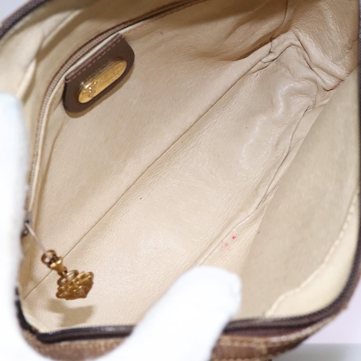 Gucci GUCCI Shoulder Bag Leather Brown Gold 001 261 001 261 Size ONE SIZE - 12 Thumbnail
