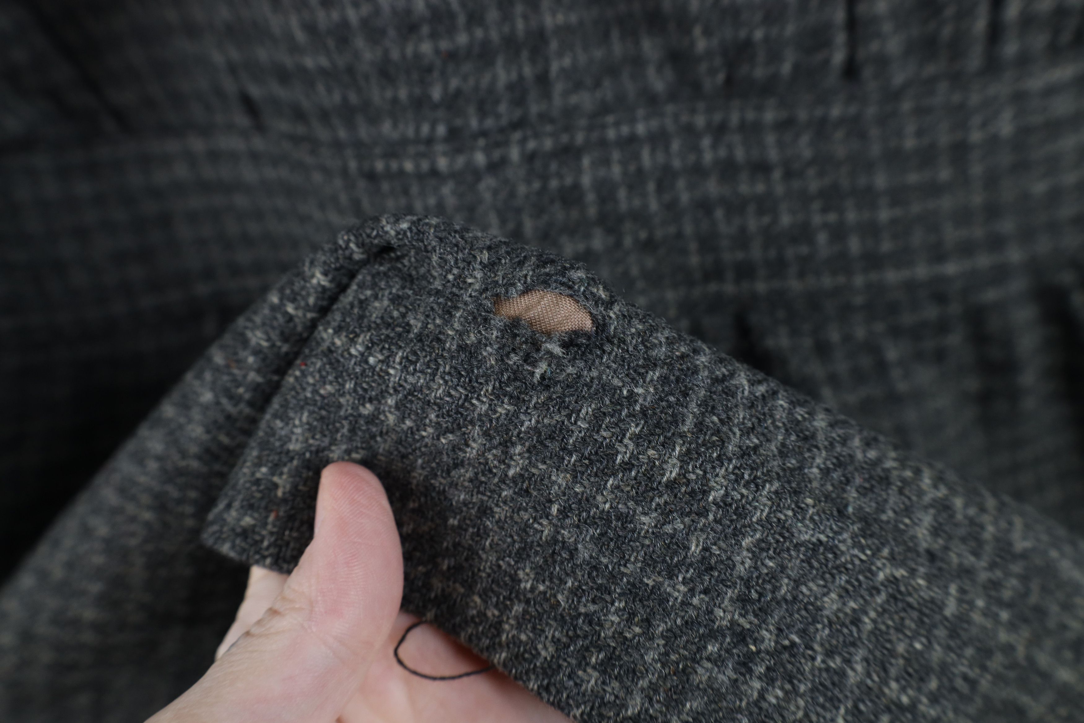 Vintage Vintage 50s Rockabilly Heavyweight Wool Collared Jacket Size US XXL / EU 58 / 5 - 14 Thumbnail