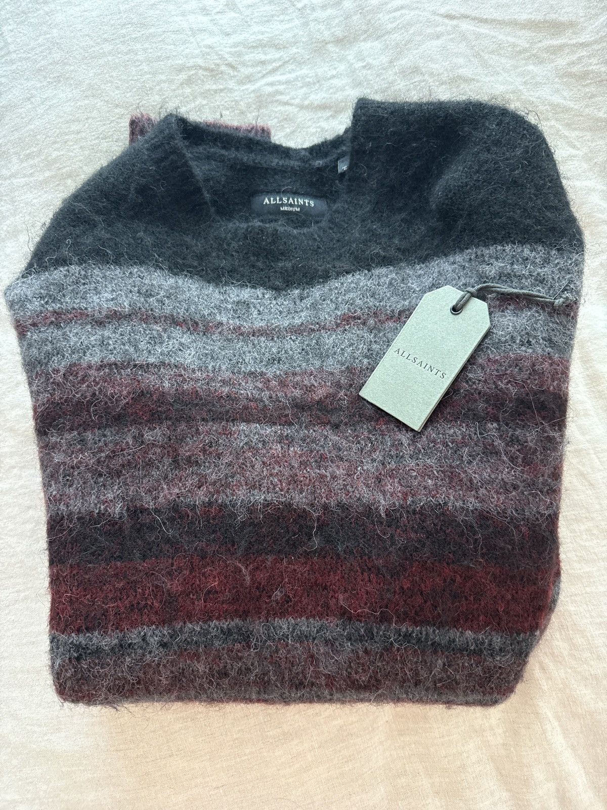 Allsaints Allsaints lemmy crew black barolo red sweater Size US M / EU 48-50 / 2 - 1 Thumbnail