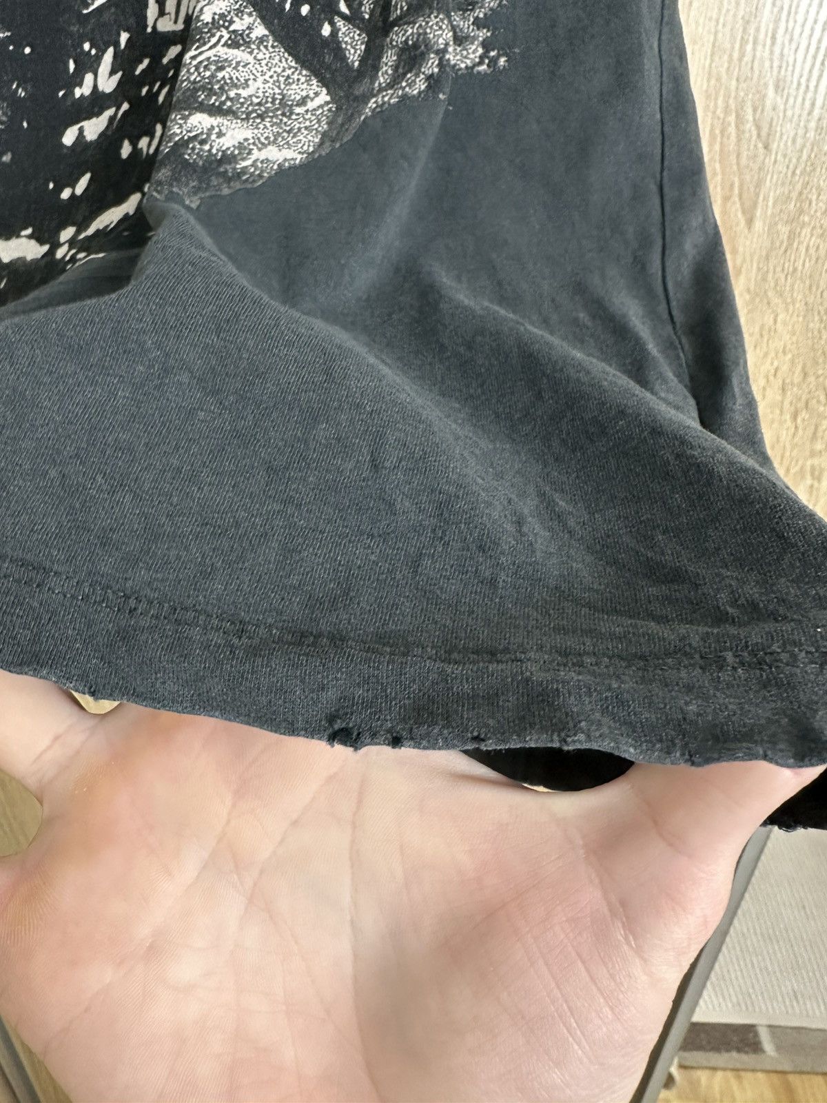Allsaints 🔥 Allsaints Wolf Print Oversized Fit T Shirt Vintage Art Y2K Size US L / EU 52-54 / 3 - 5 Thumbnail