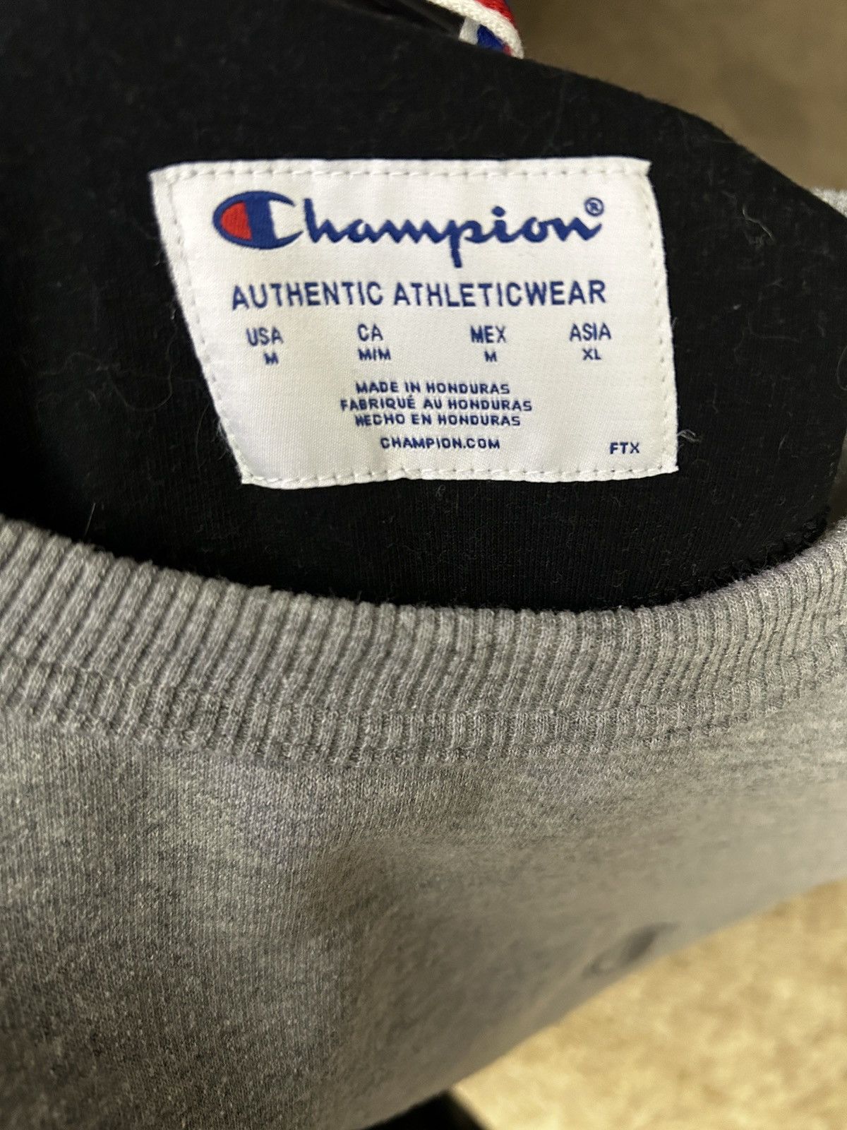Champion × Nike × Vintage Vintage Y2K Champion Sweatshirt Size US M / EU 48-50 / 2 - 3 Thumbnail