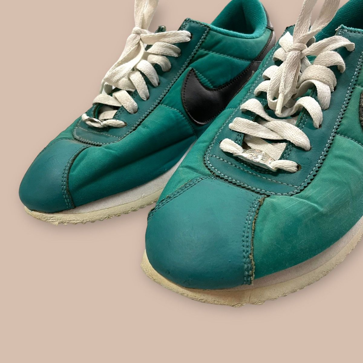 Nike Nike Classic Cortez Green Nylon Size US 8.5 / EU 41-42 - 11 Thumbnail