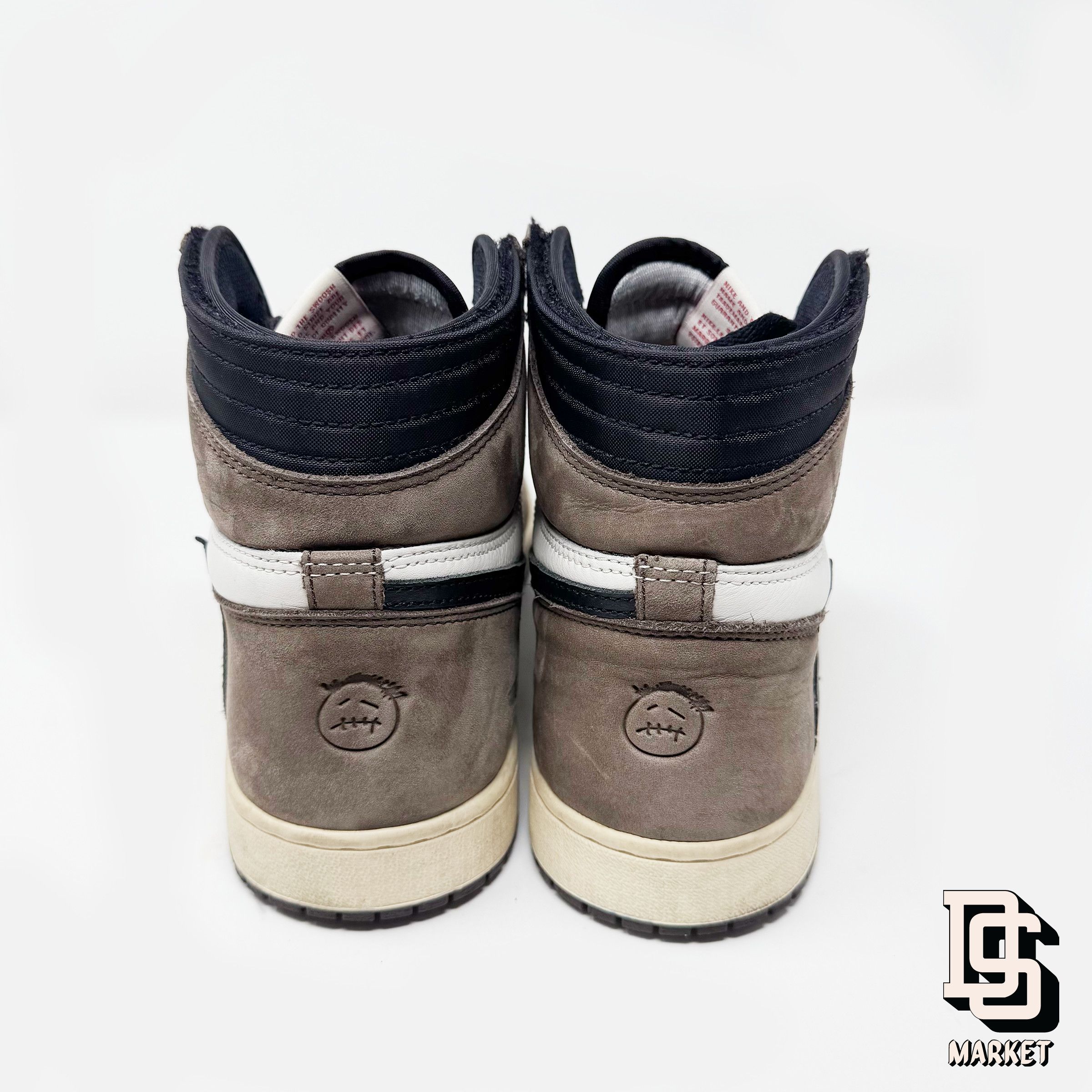 Jordan Brand NIKE AIR JORDAN 1 RETRO OG HIGH TS SP TRAVIS SCOTT BROWN Size US 11.5 / EU 44-45 - 4 Thumbnail