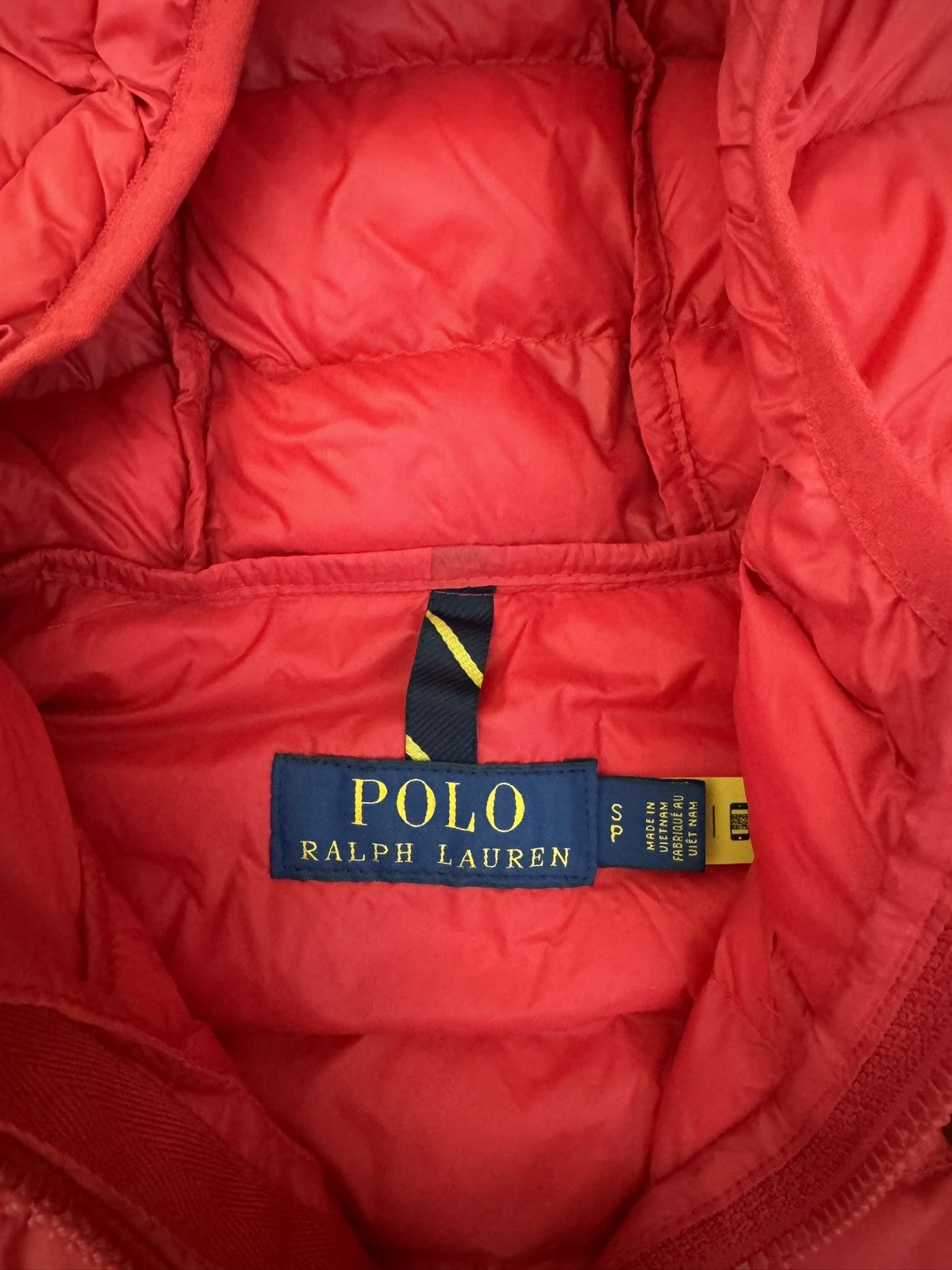 Polo Ralph Lauren rl polo red puffer coat jacket lightweight Size US S / EU 44-46 / 1 - 3 Thumbnail